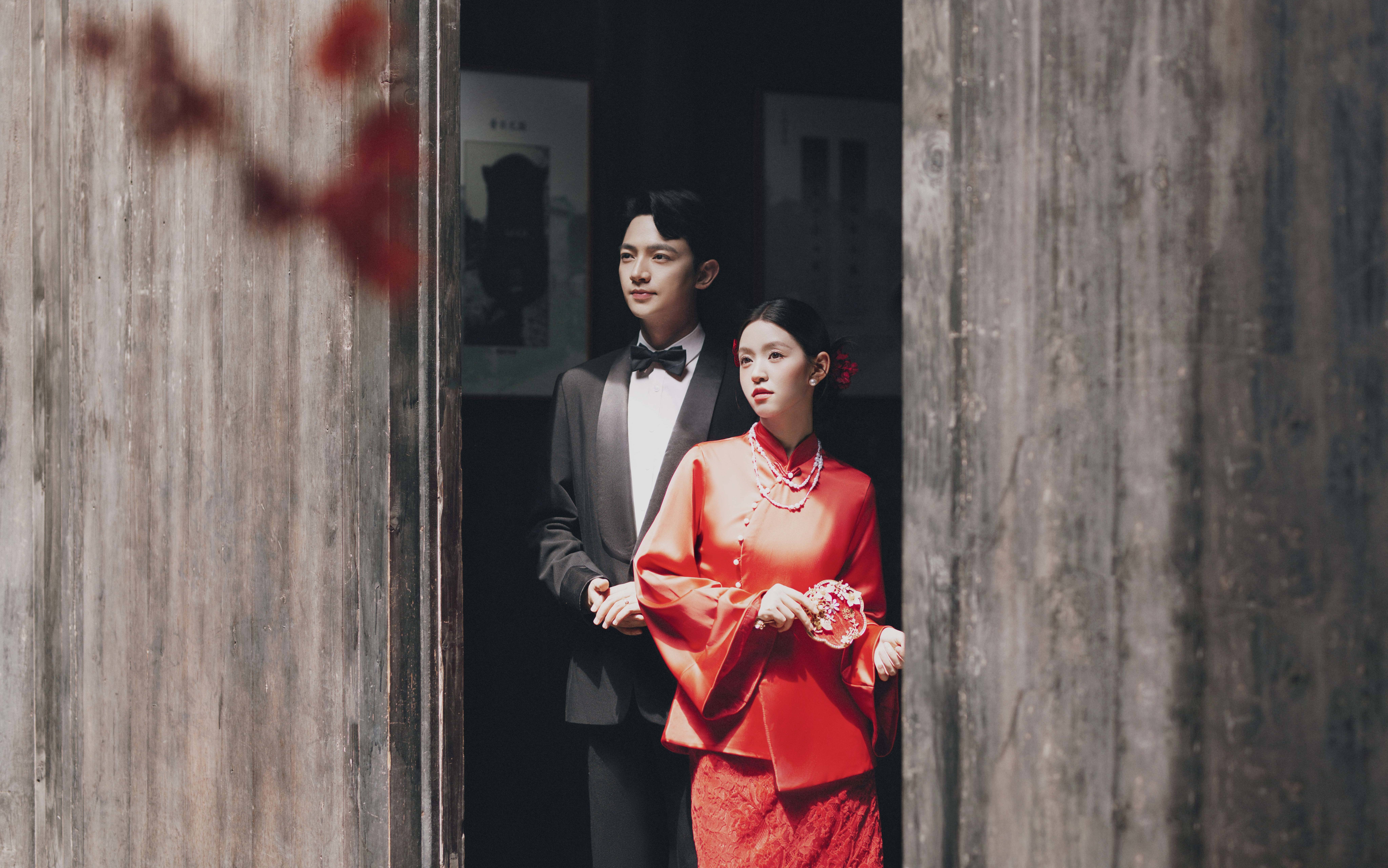 被夸爆的园林婚纱照❤️美出新高度~