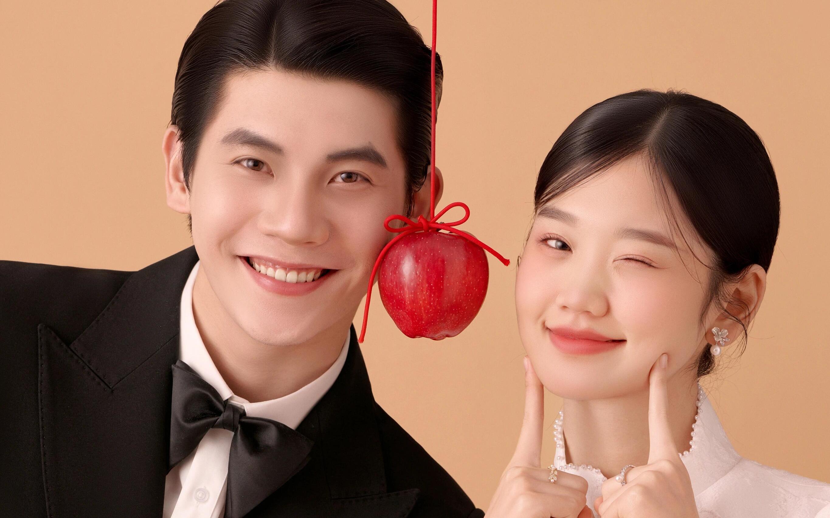 待已久的中式喜嫁婚纱照😍太太太甜啦！