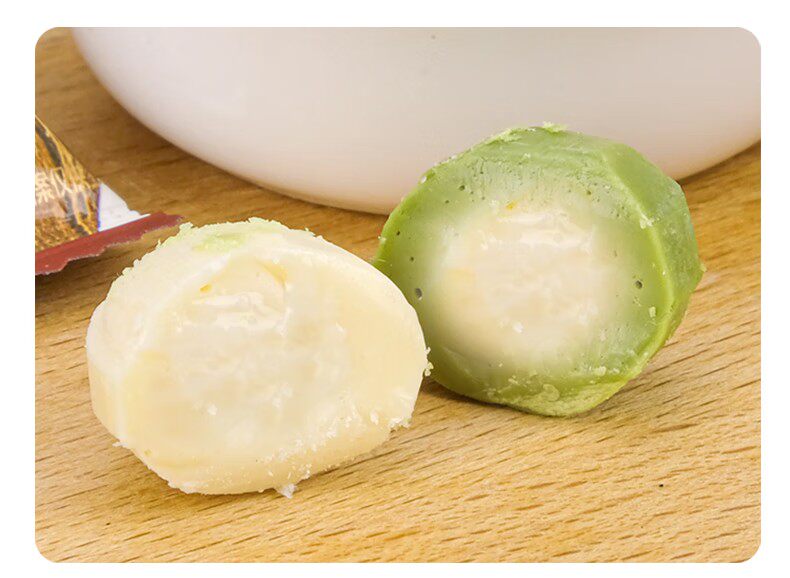 金冠枕式流心椰浆糖/抹茶糖  喜糖散装