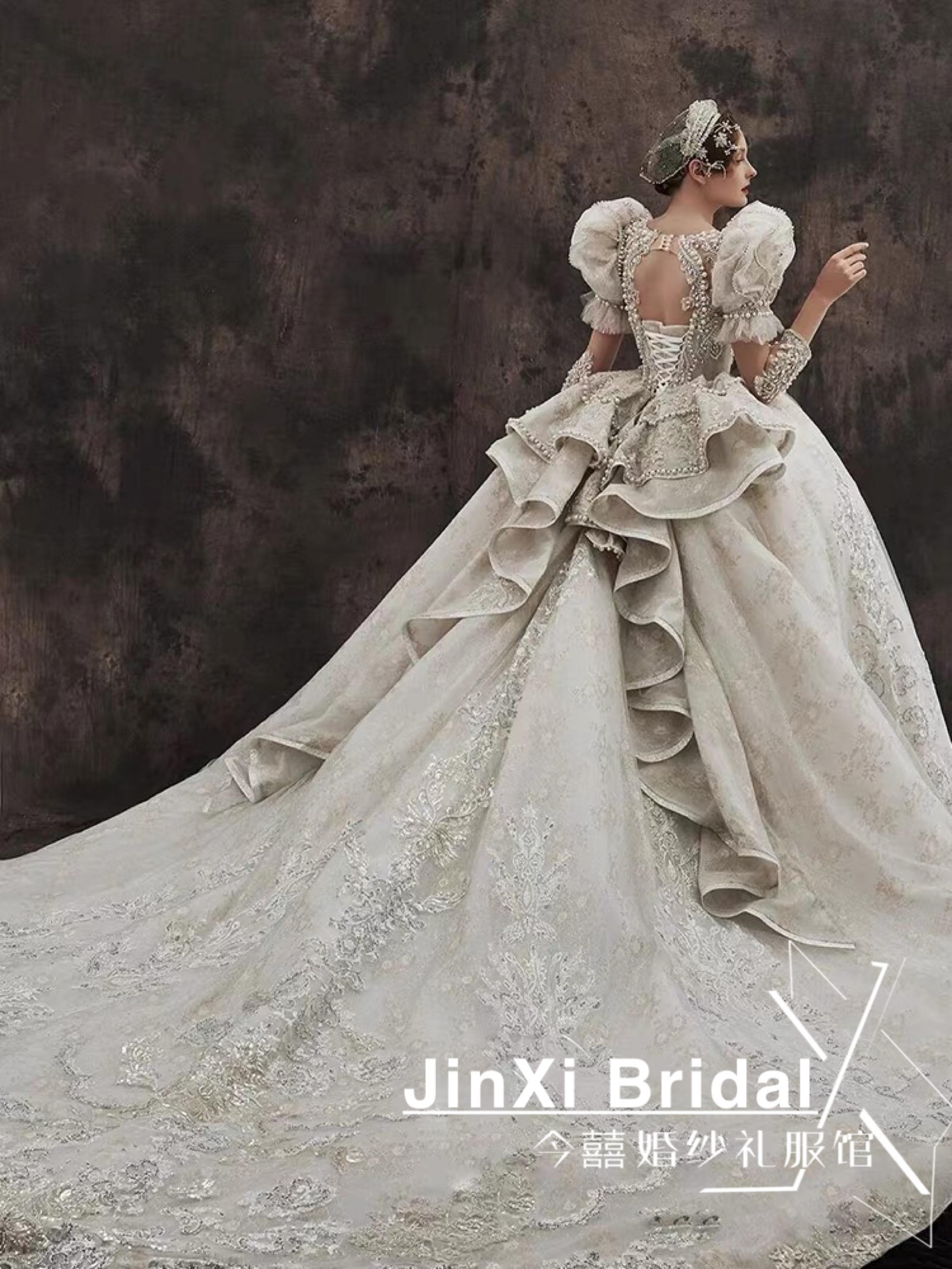 【今囍】主纱-巴洛克宫廷重工纱