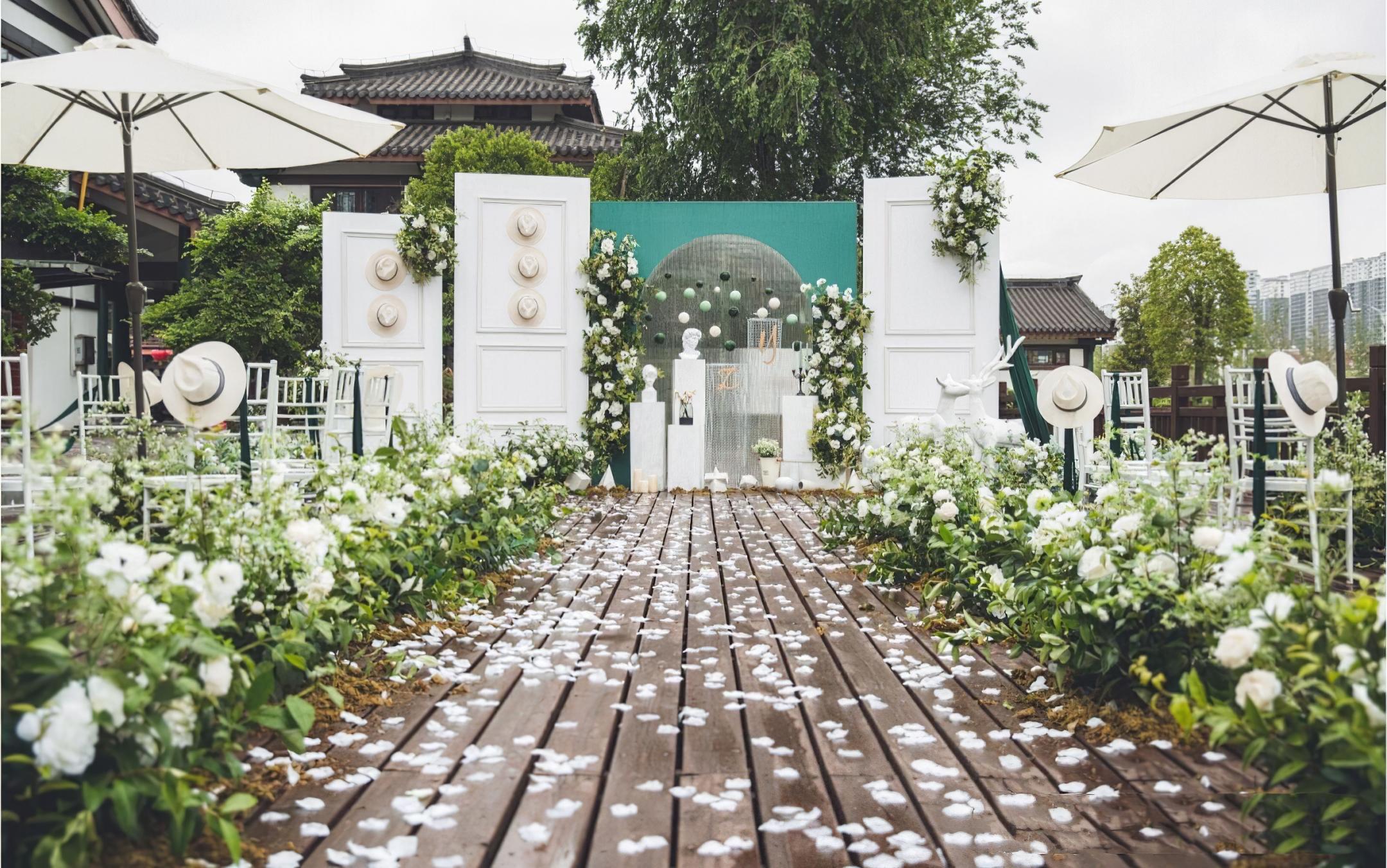 【西柚】常•青  绿色清新庭院婚礼