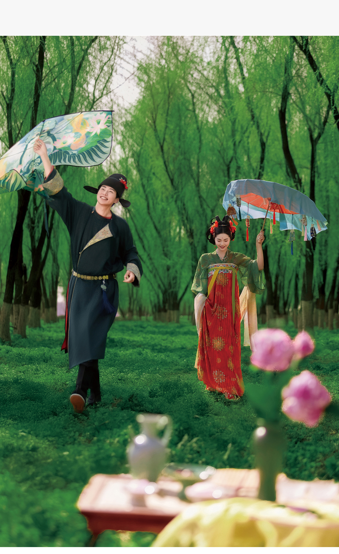90%新人都会拍~灵动可爱汉服婚纱照