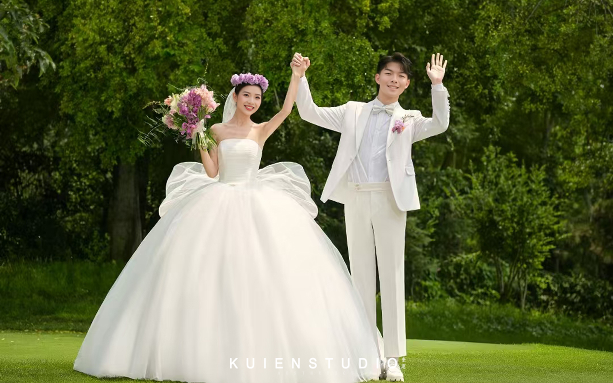 00后心动的婚纱照风格