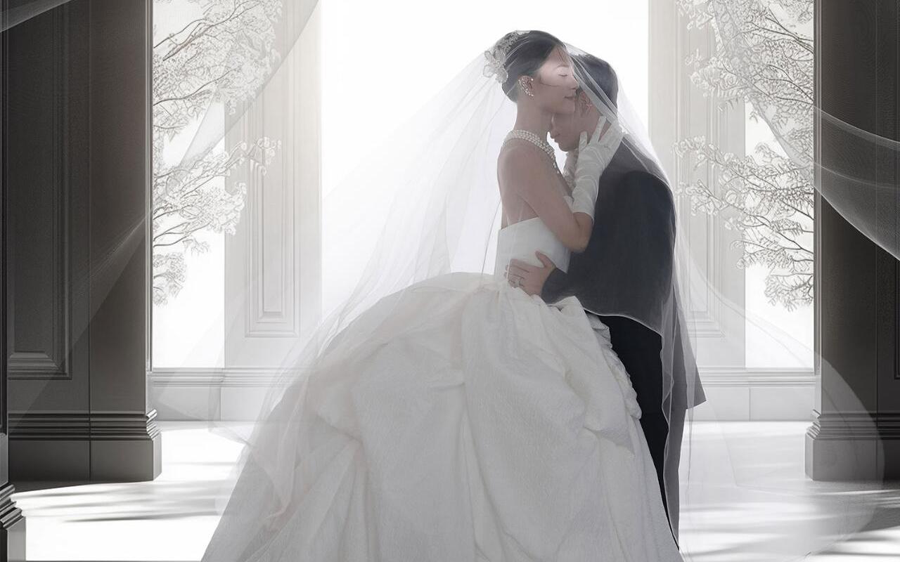 备受期待的光影主纱婚纱照新风来啦，当室内极简