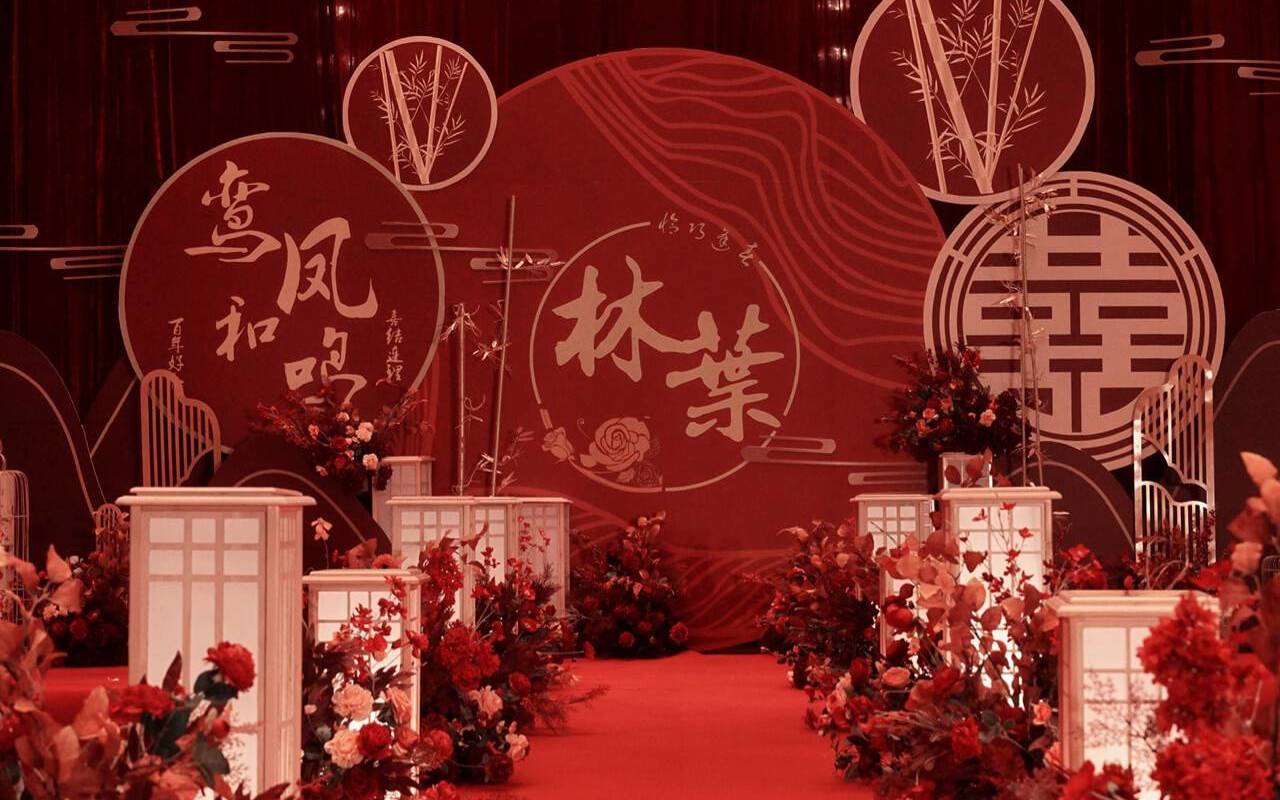 《拾月婚礼》网红款新中式婚礼