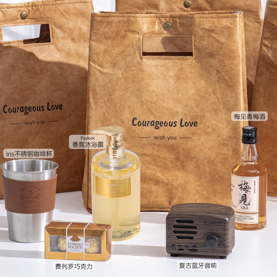 杜邦紙手提袋伴郎高端商務(wù)伴手禮 