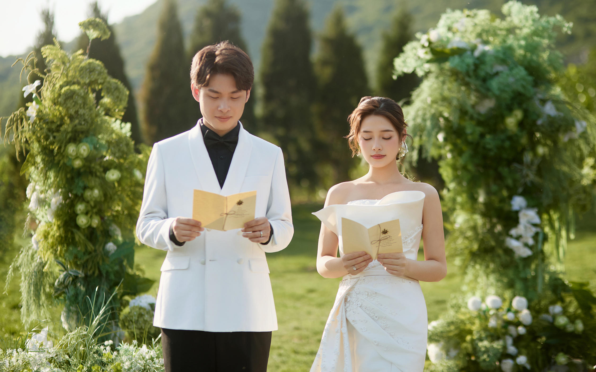 我可以为了目的地婚礼💒婚纱照结个婚😊