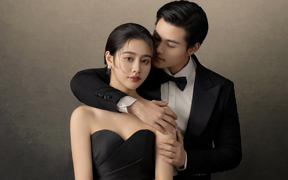 光影油畫婚紗照太絕了