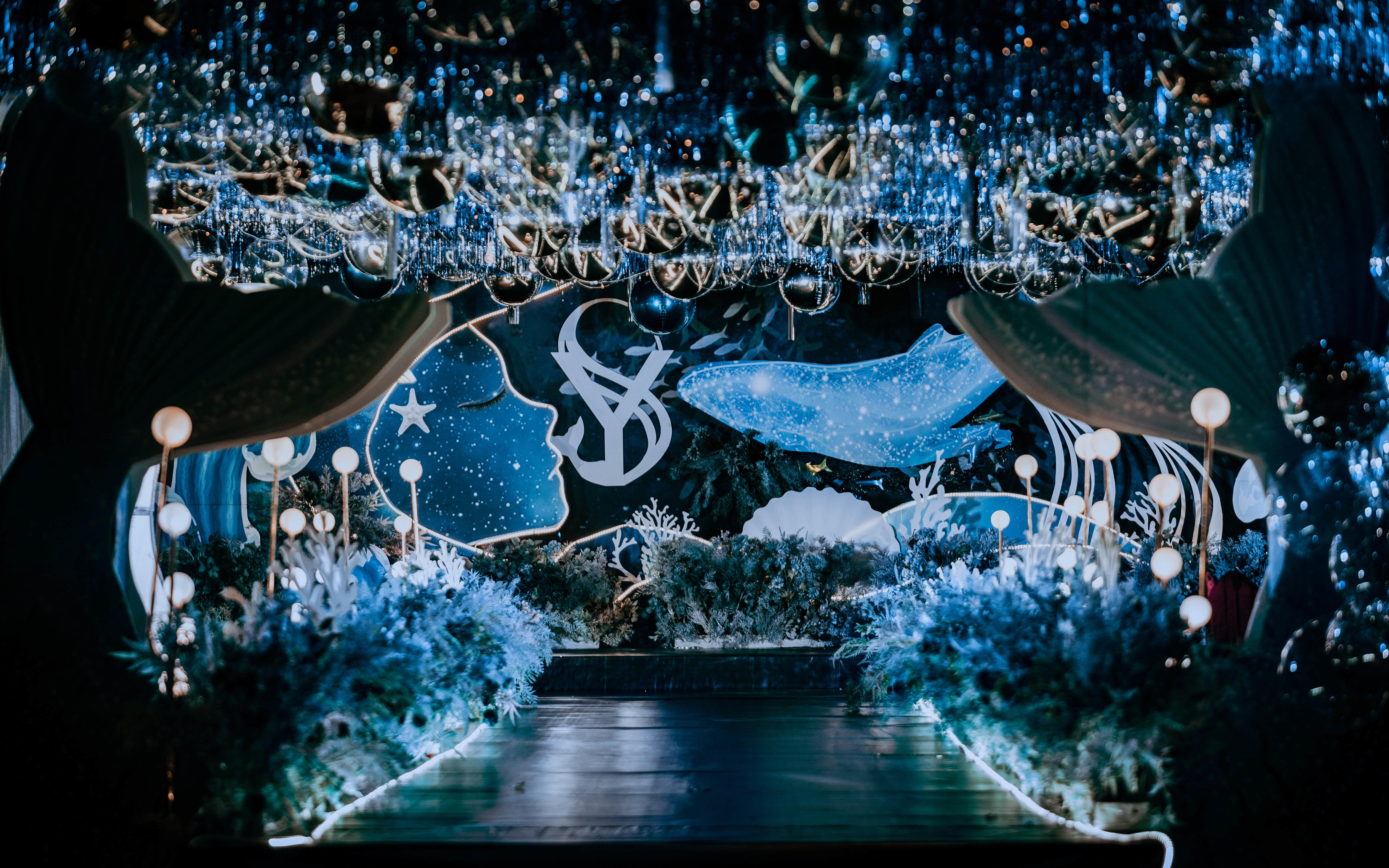 美丽华酒店海洋风婚礼