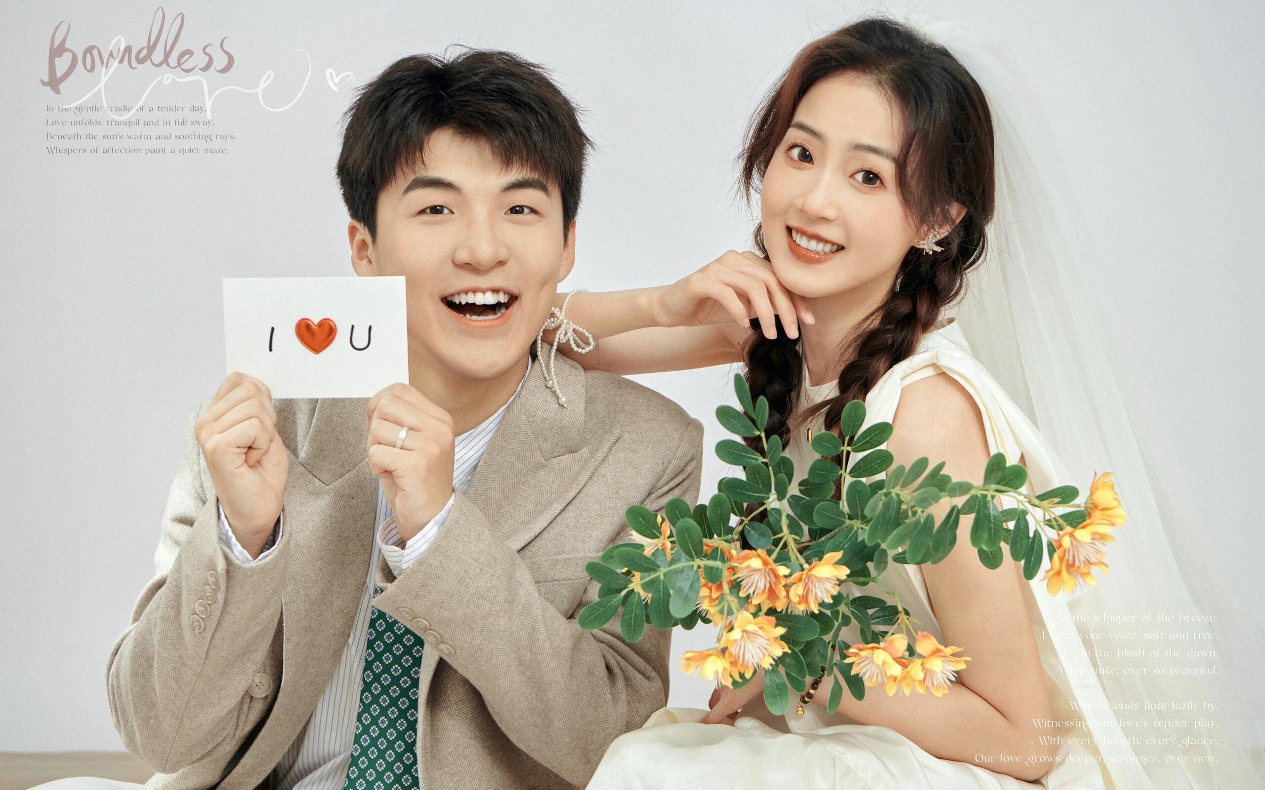 小清新风的轻婚纱真的很赞