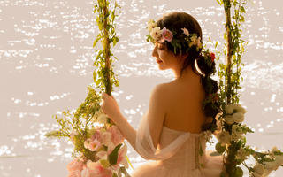 仙女必拍的梦幻婚纱照🧚‍♀️充满自然和浪漫