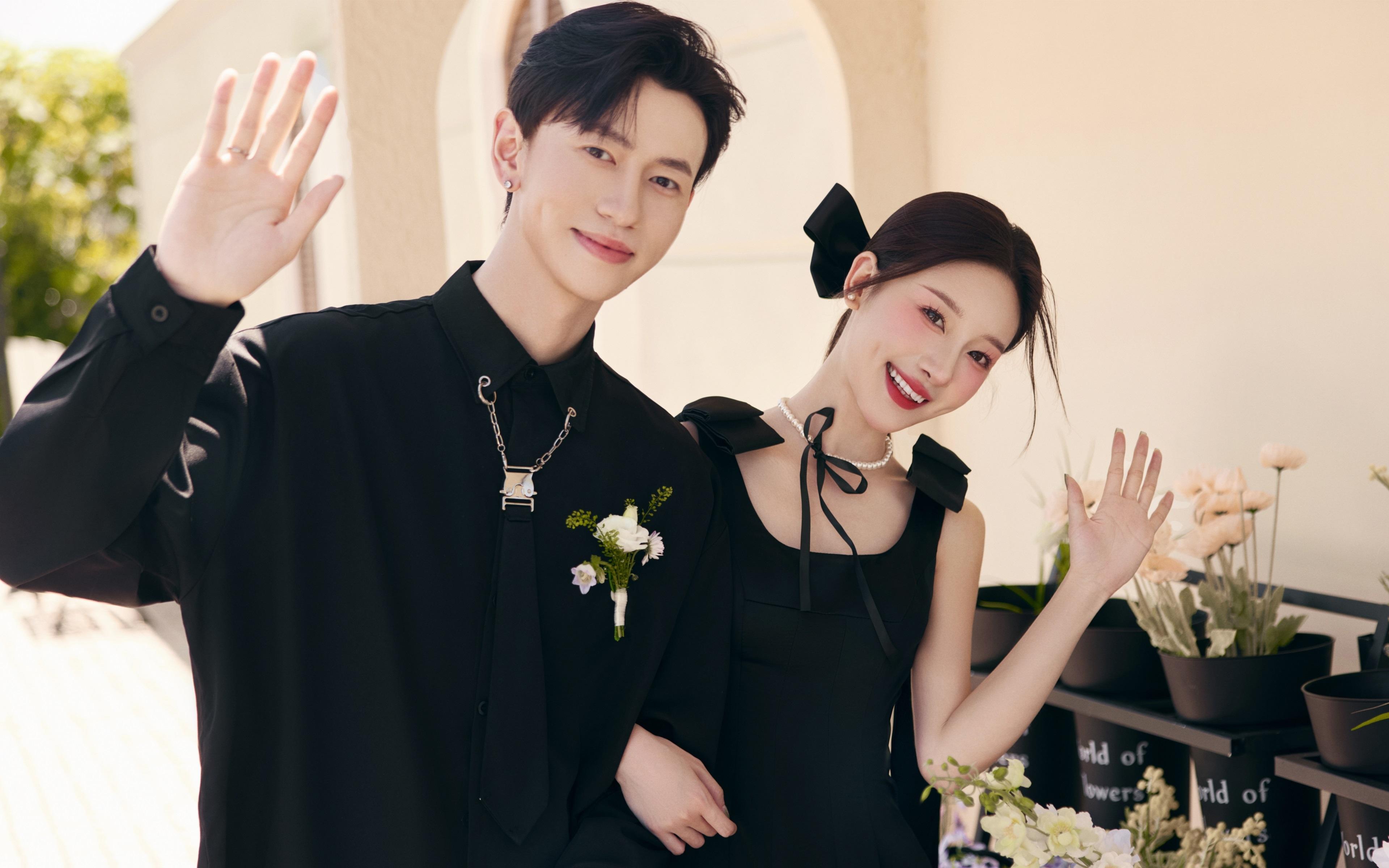 时尚构图+自然互动，解锁浪漫张力，满是心动质感