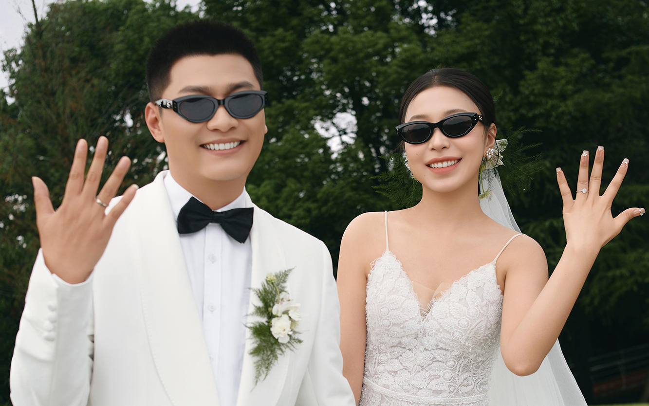 潮酷森系婚紗照