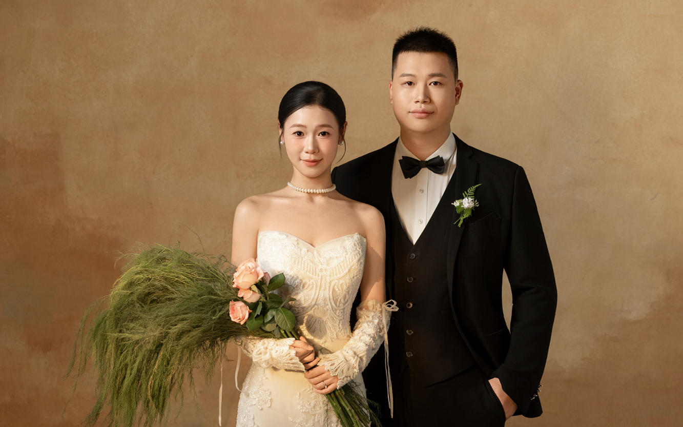 油畫風(fēng)婚紗照?一眼淪陷的溫柔