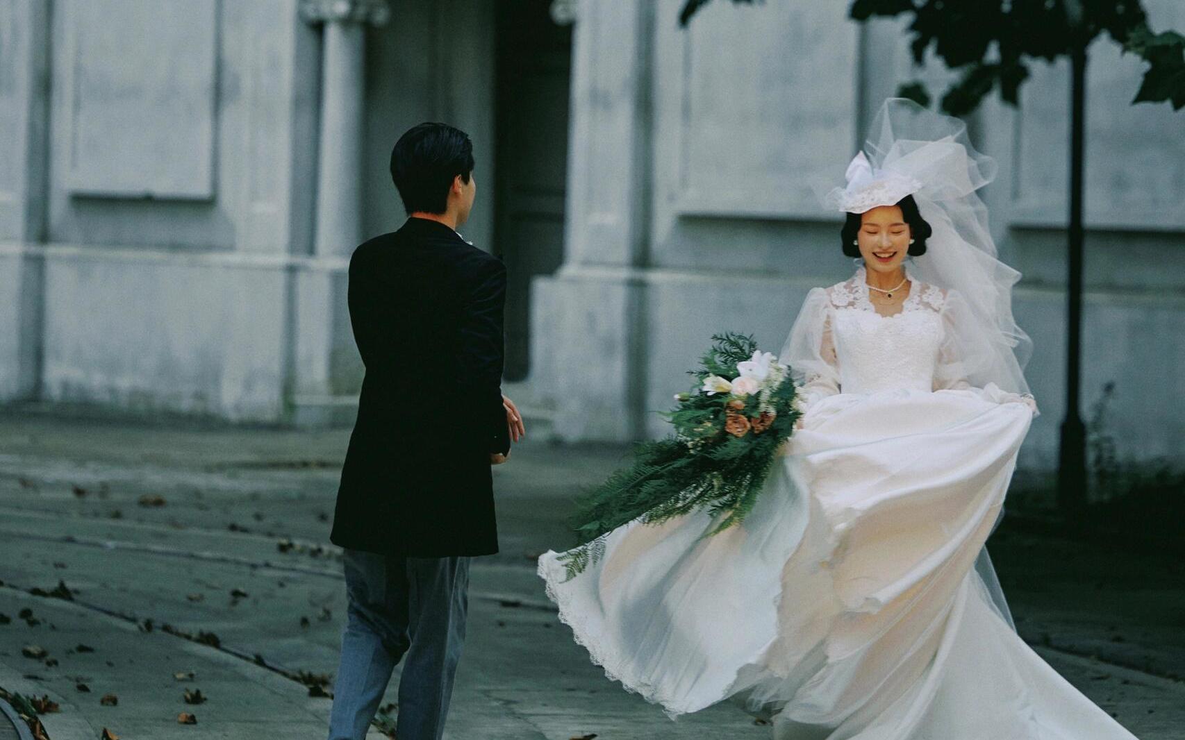 万千少女都无法拒绝的复古婚纱照