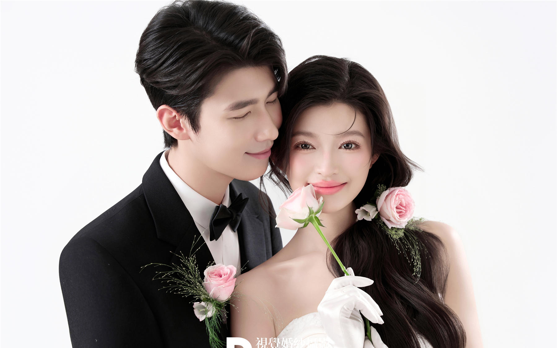 高级感与温柔感并存的韩式婚纱照，一眼就心动💗