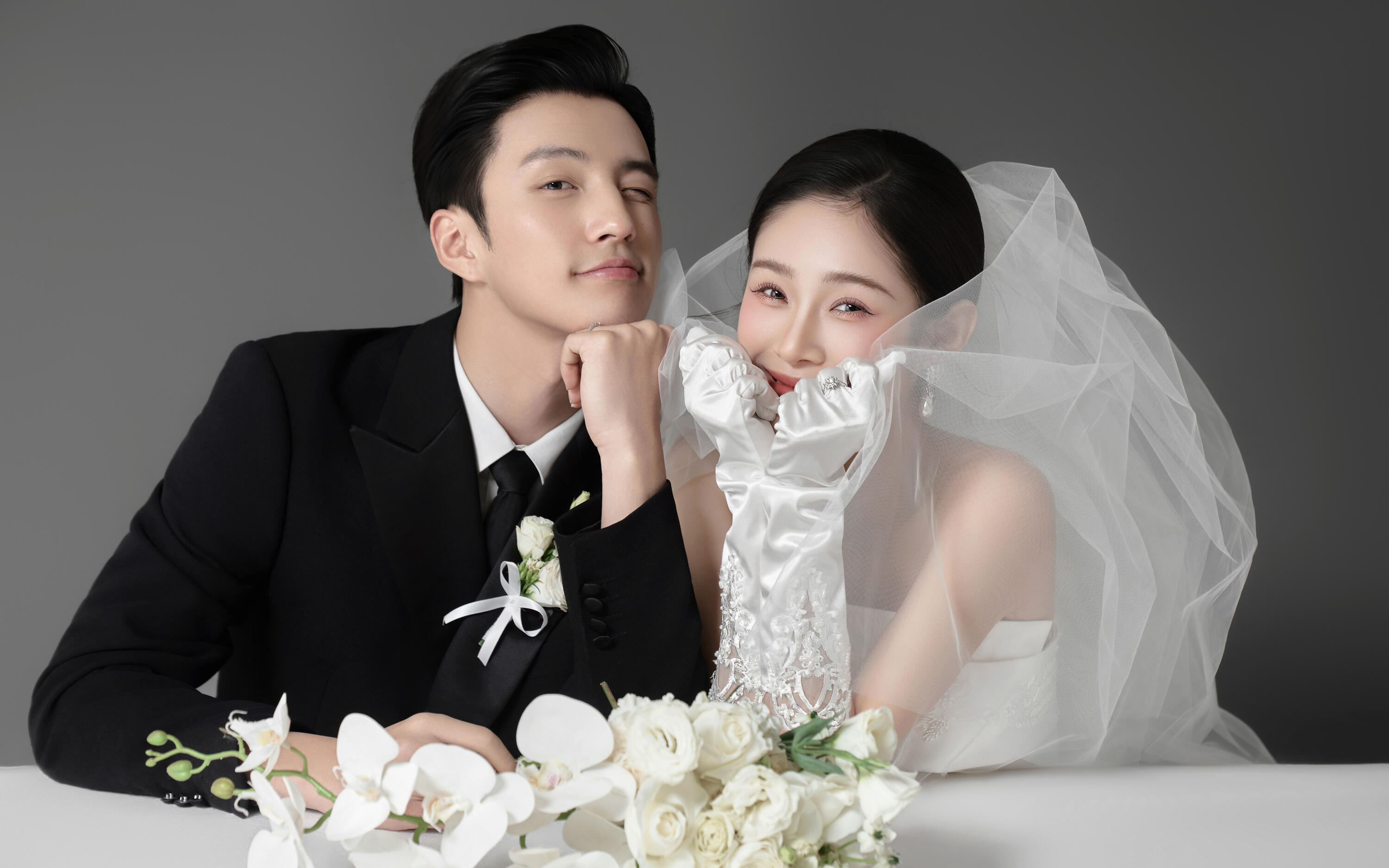 【室内简约婚纱照】
