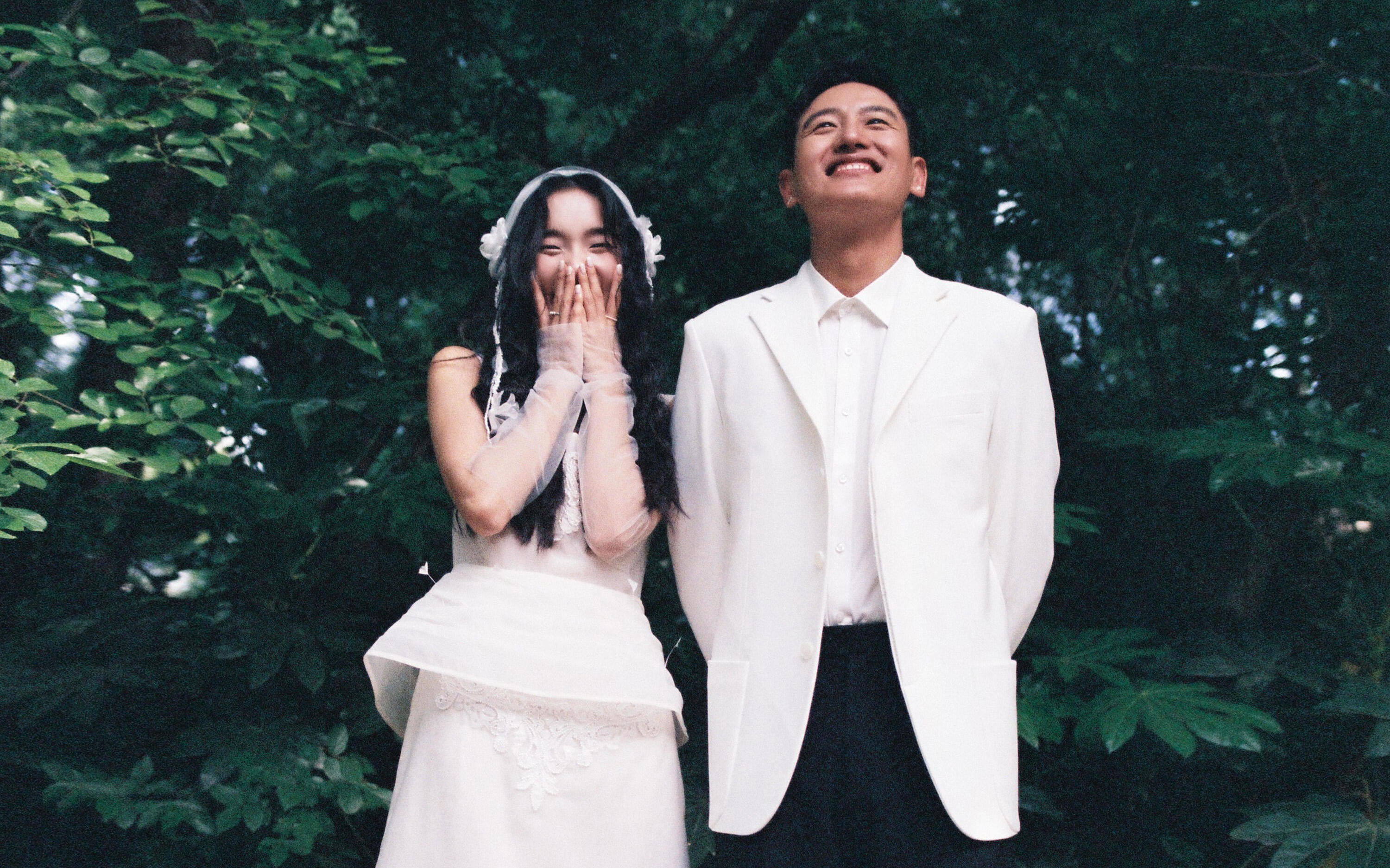 小众森系婚纱照 谢谢你把我宠成公主