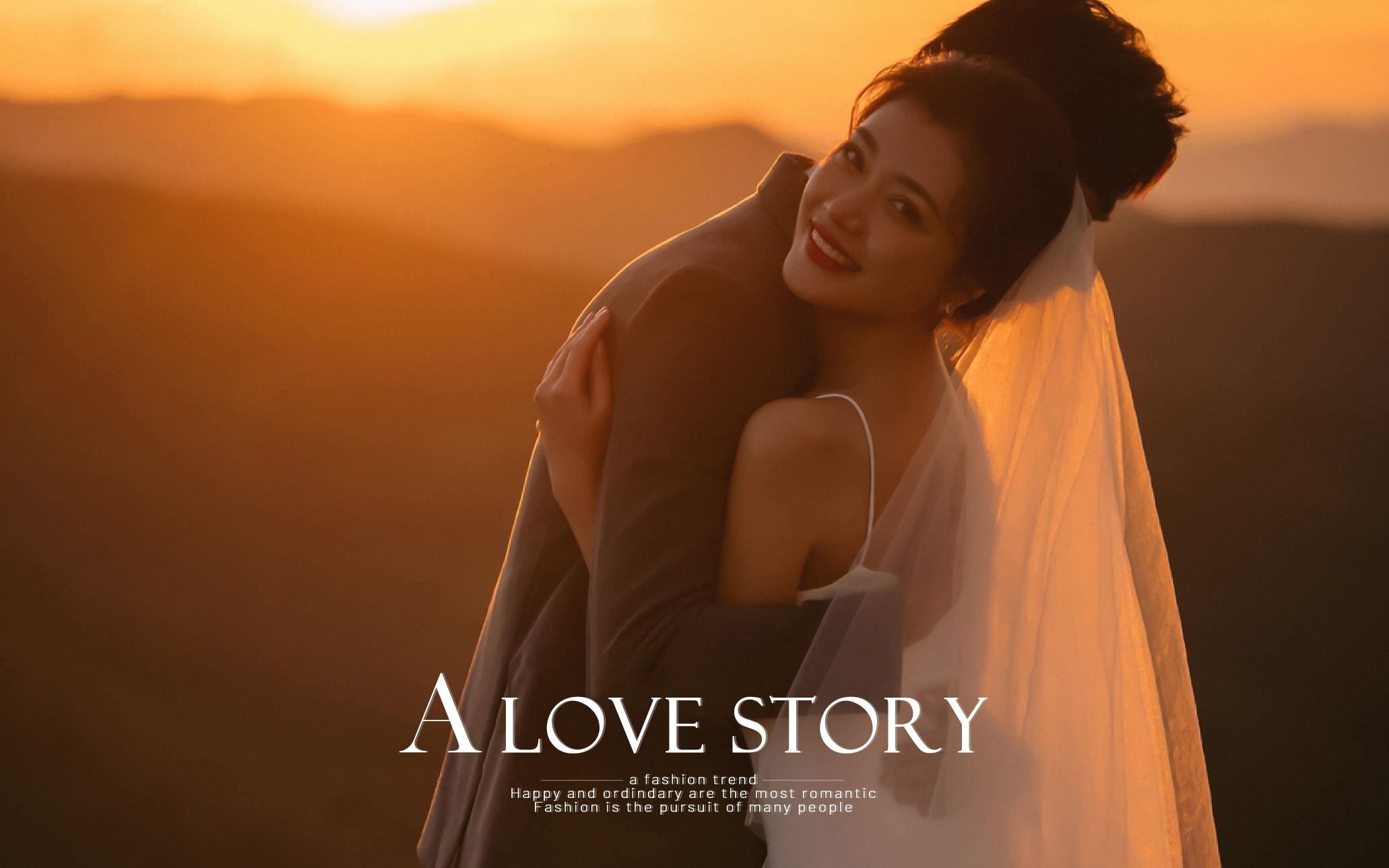 閣木映畫(huà)樣片-夕陽(yáng)黃昏-浪漫唯美婚紗照