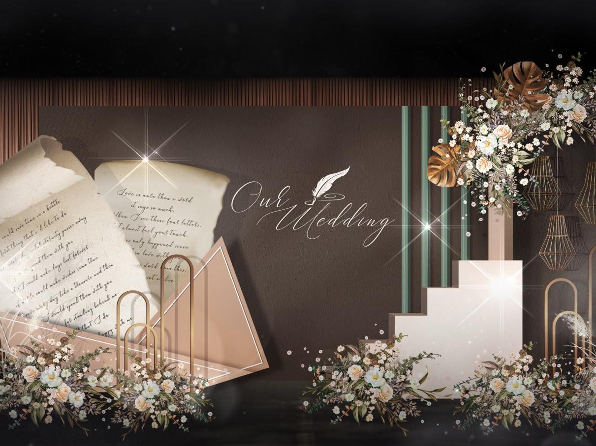 【美慕MEMO婚礼】温暖奶茶色主题婚礼