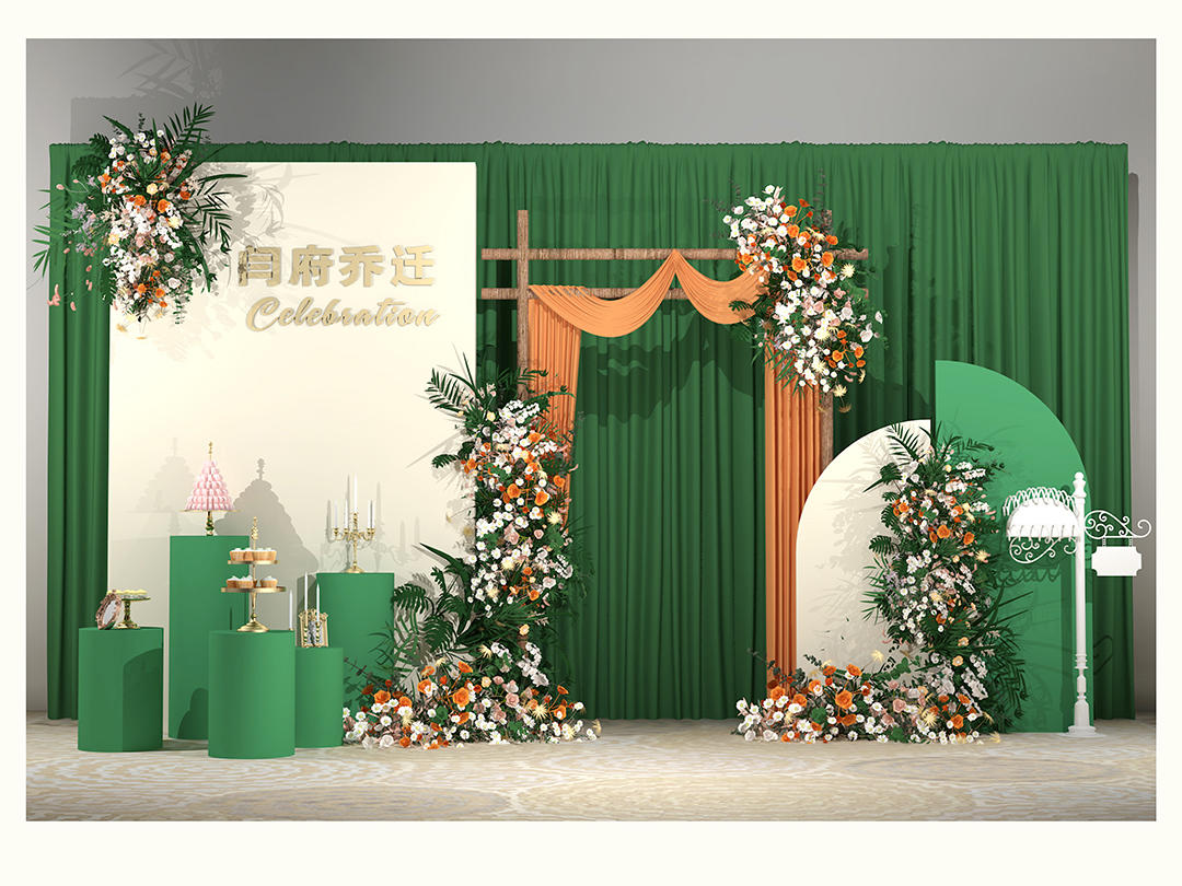 小预算的留影区布置【云海婚礼】