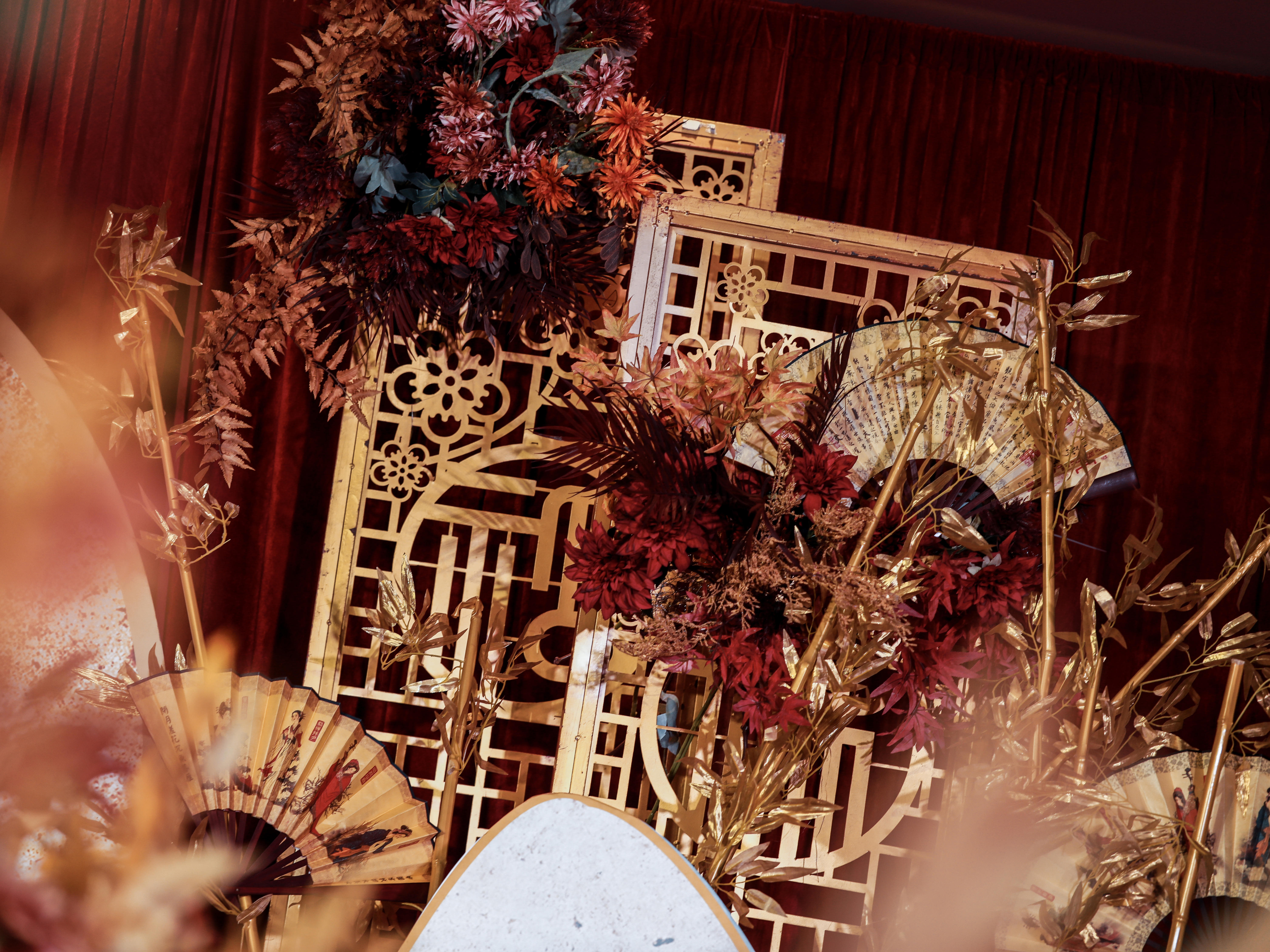 【艺空间婚礼】红金纯中式汉服婚礼《相守》