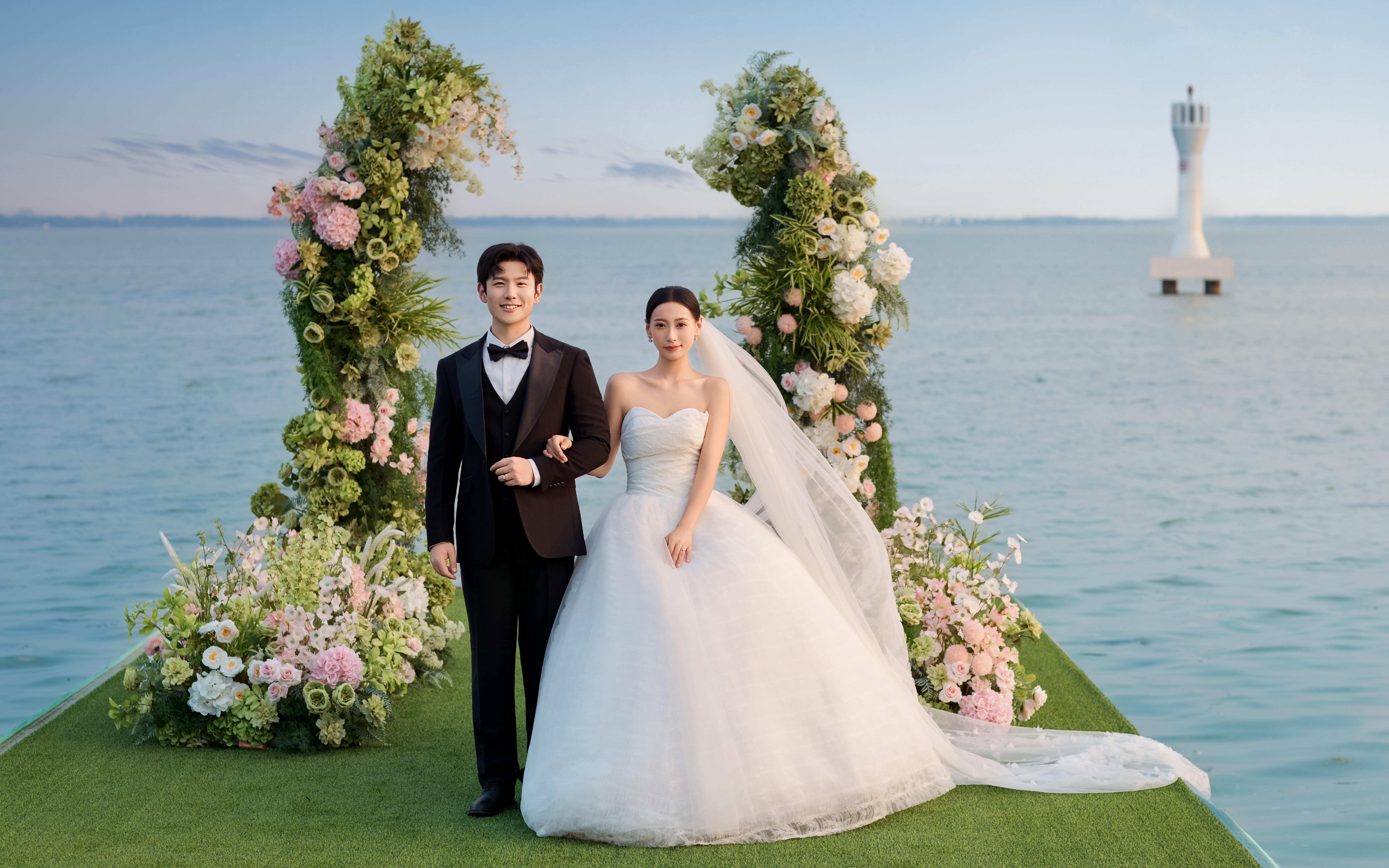 不必遠行，滬上海邊目的地婚禮婚紗照