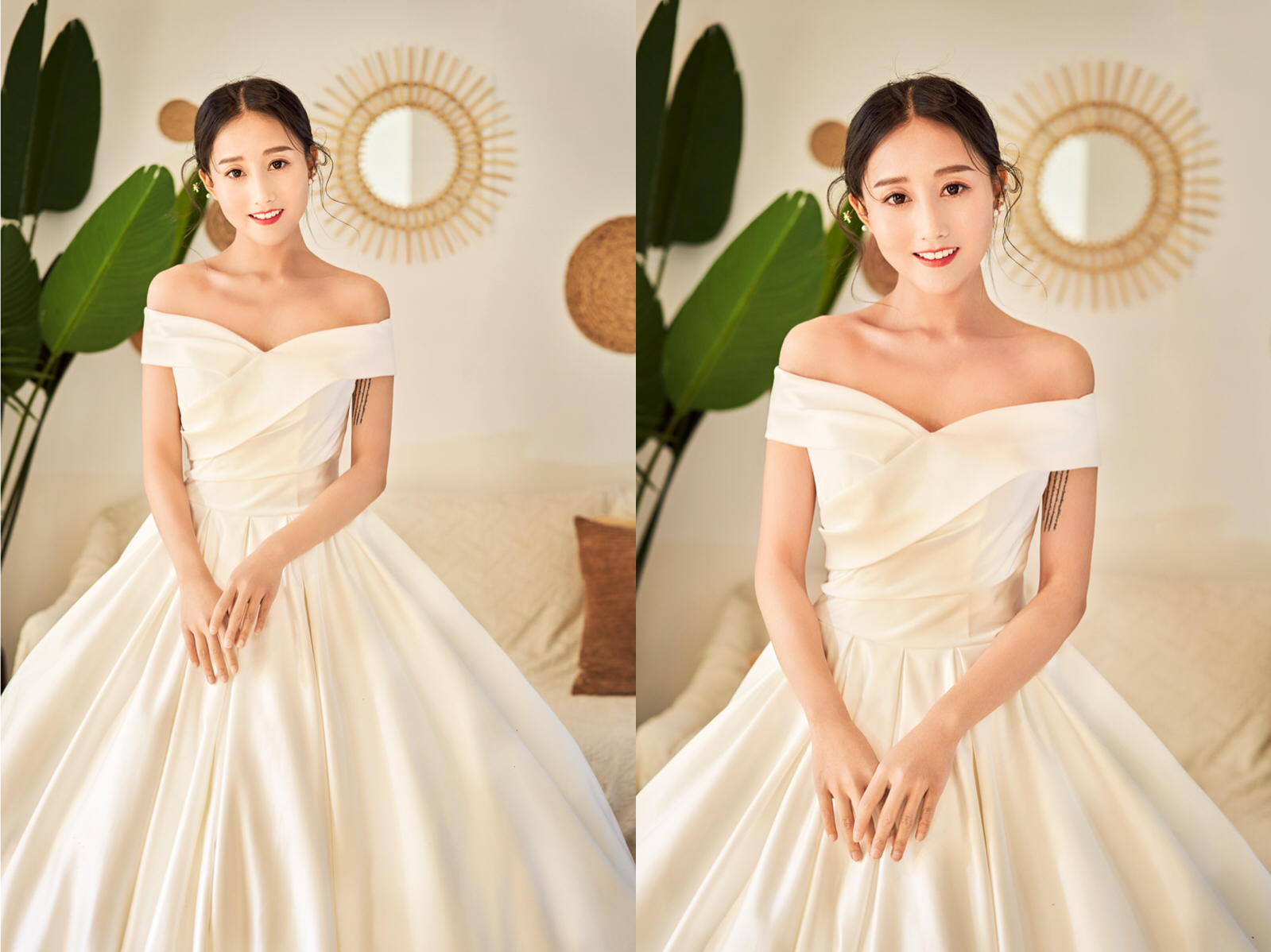 【鹿笙奢华】女神甄选婚纱套系全场任选+钻石级跟妆