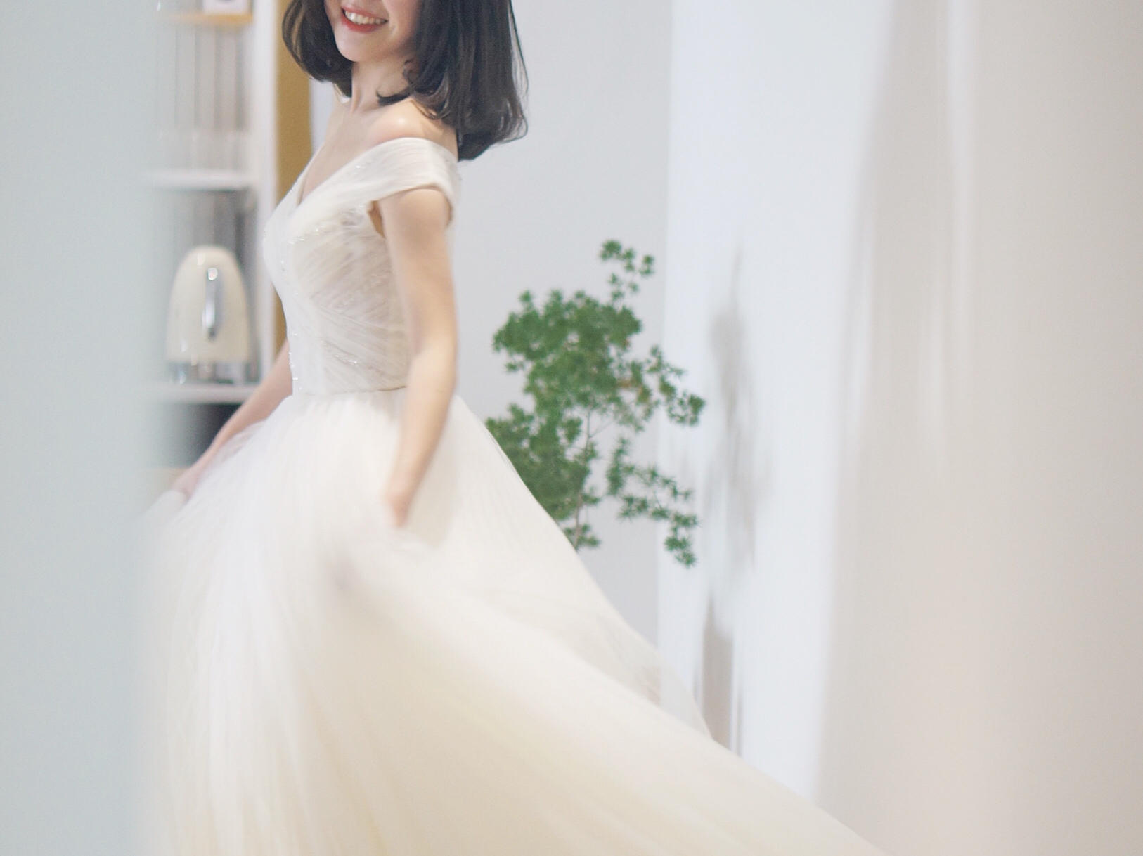 【超值6件套】仪式纱+出门纱+敬酒服+伴娘服3件