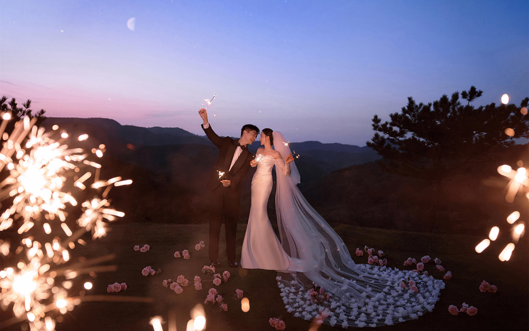 光影云浪间✨ 婚照浪漫封神