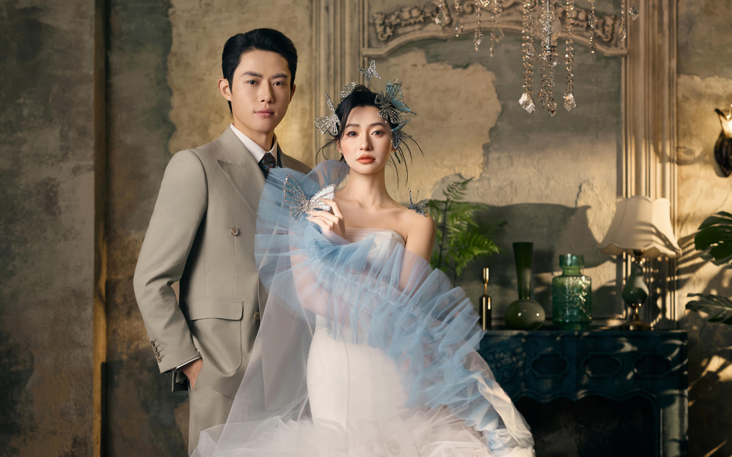 谁懂啊！这组婚纱照真的美到我心巴上了😭