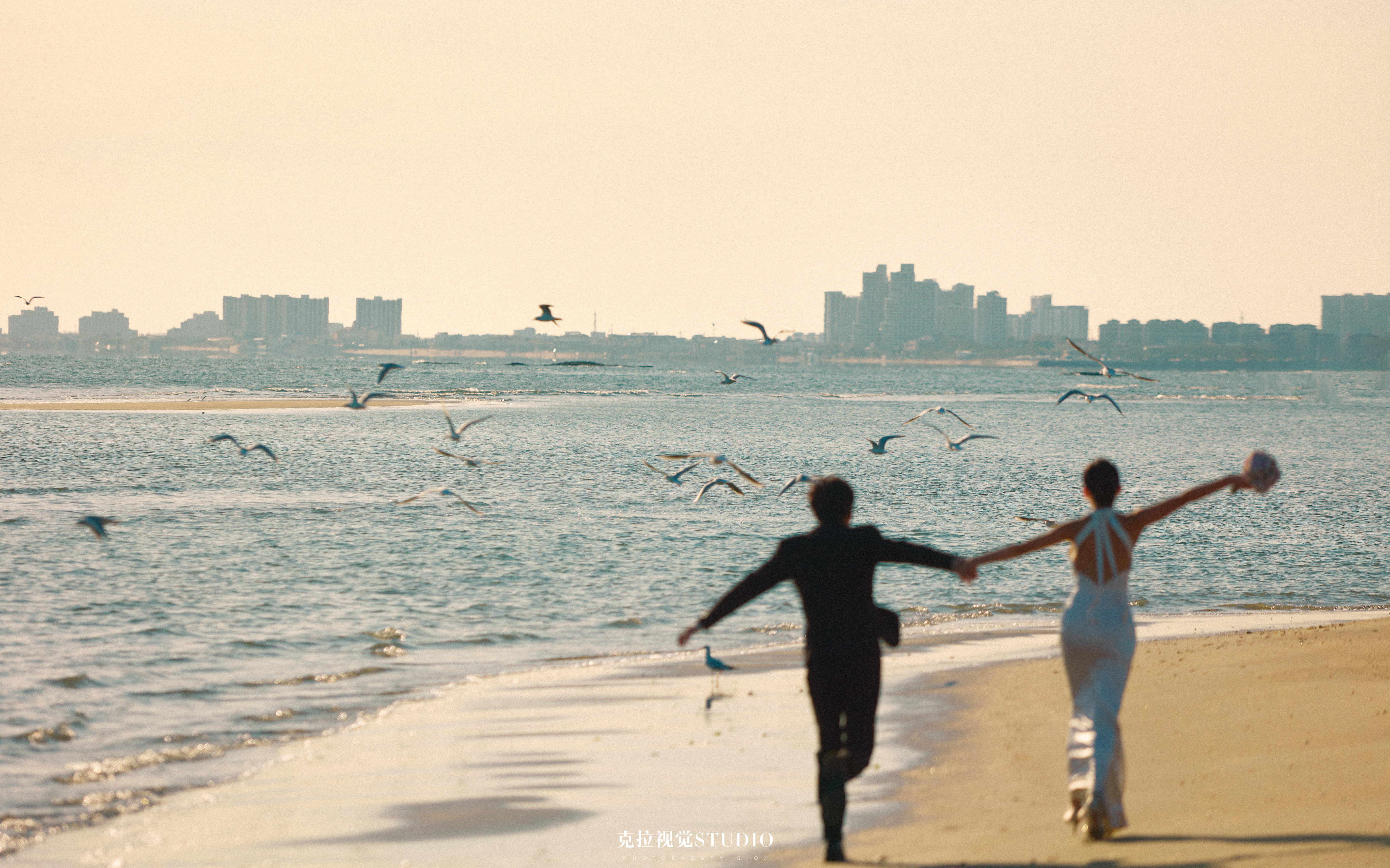海景胶片婚纱照，浪漫治愈你的心灵💙