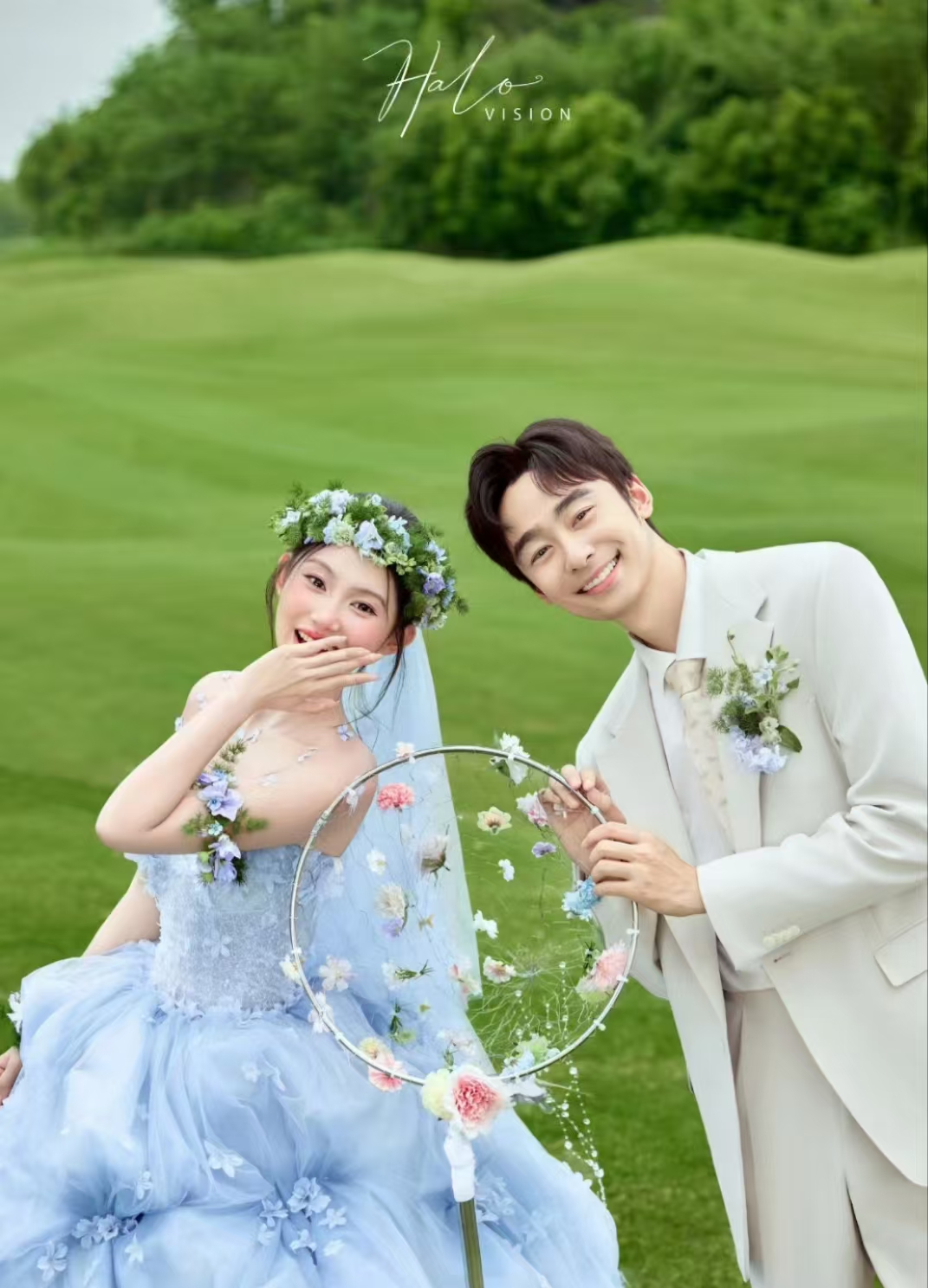 「高端定制」场景风格任选+ 私人原创定制婚纱照