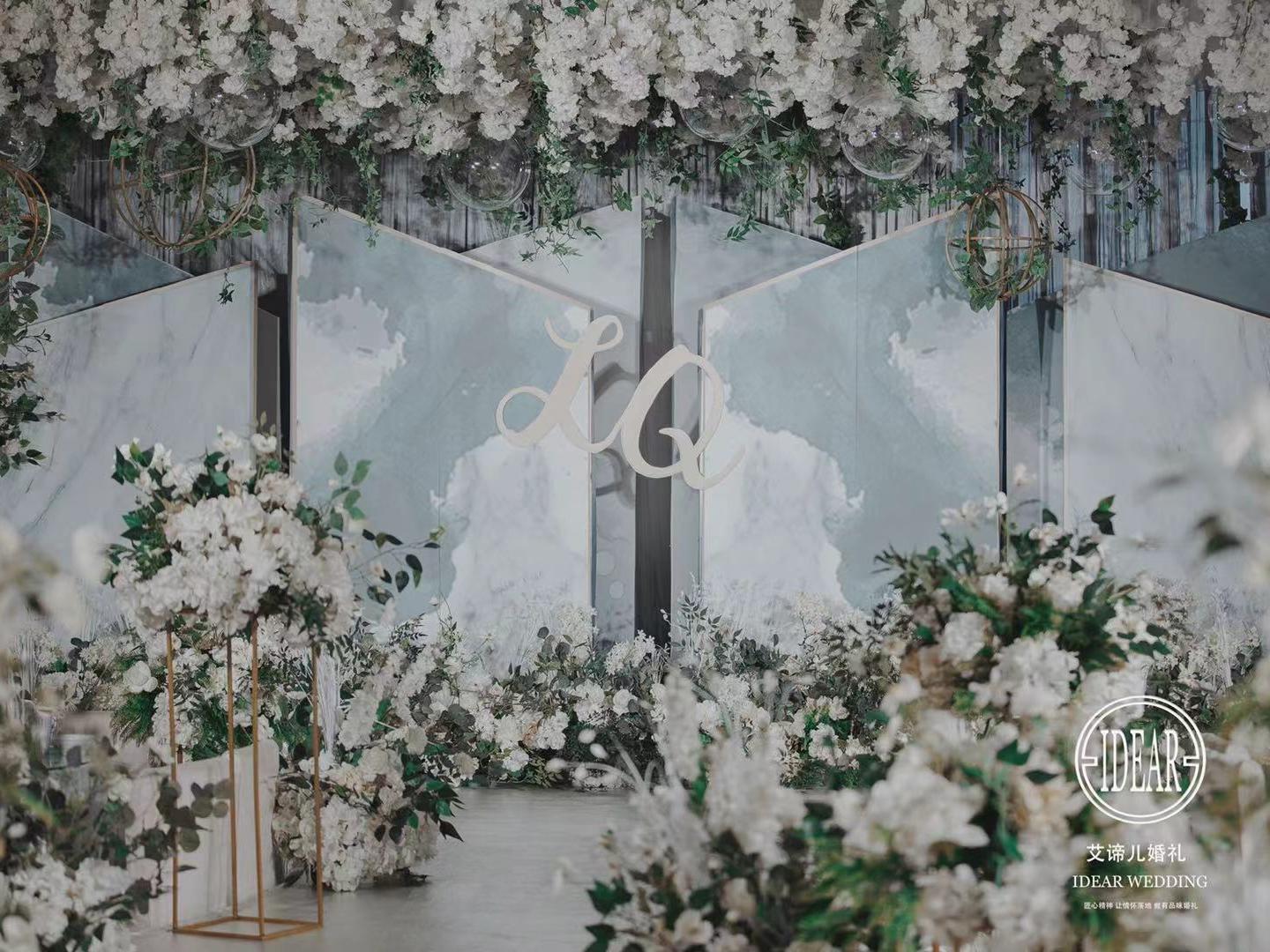 【十里桃花】莫兰迪白绿系