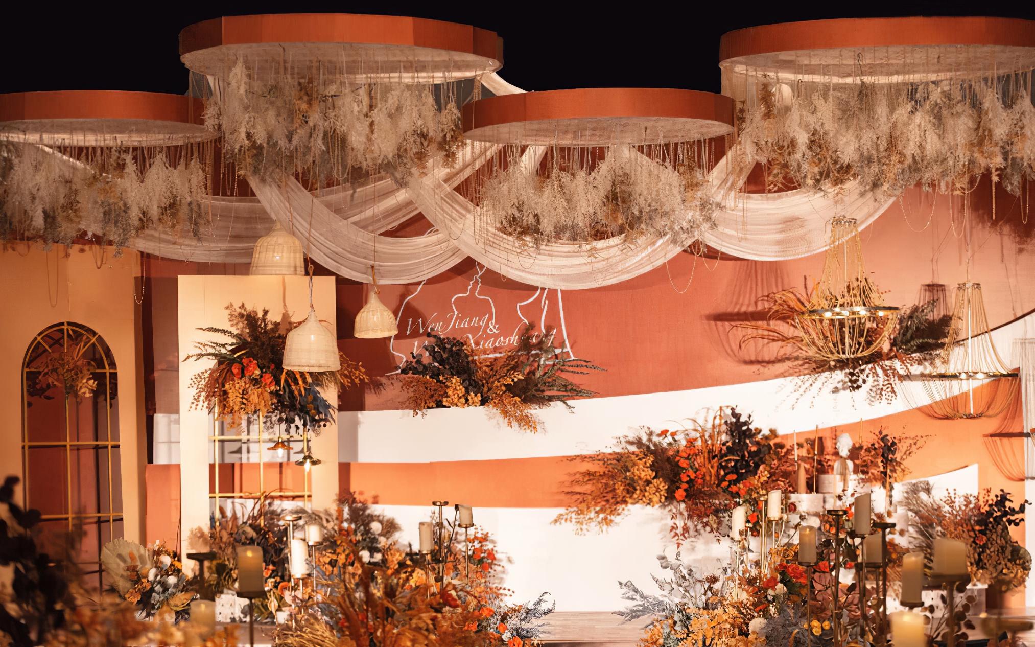 【妃曼】#2020爆款橙色主题婚礼#含人员