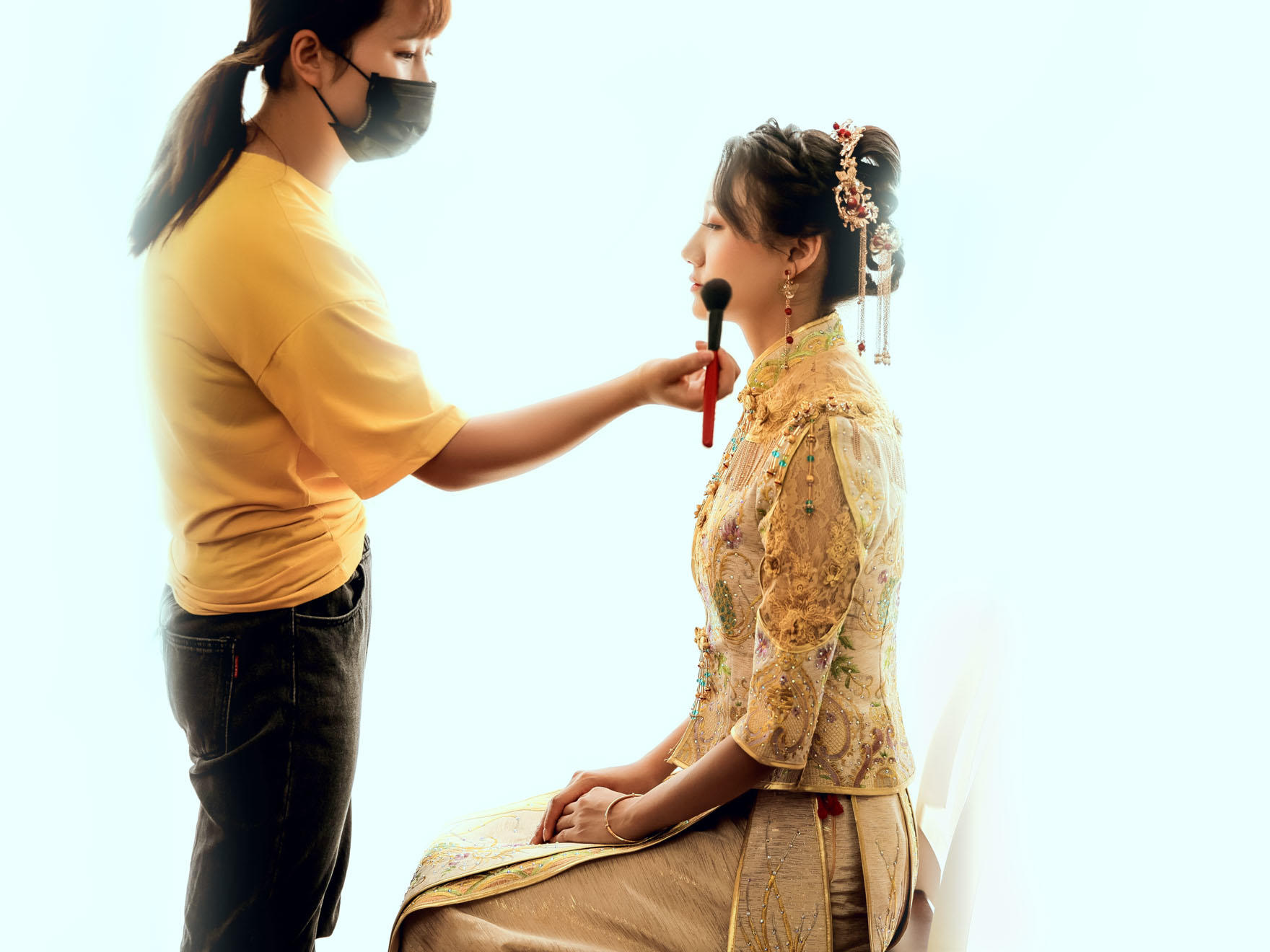 8件套 婚纱租赁套餐 998含：主纱 轻纱 秀禾