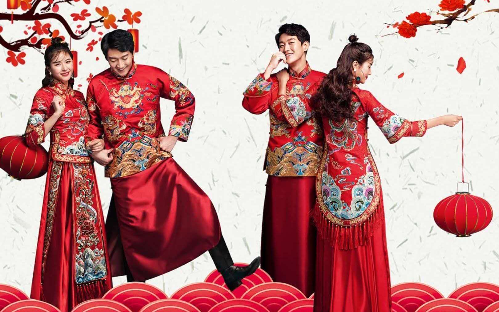 【原创设计】梦今缘中式嫁衣礼服