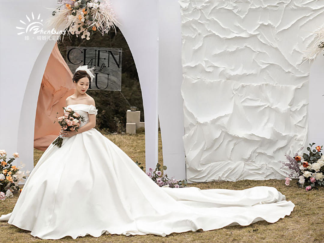 臻晴|户外仪式感白色系婚礼