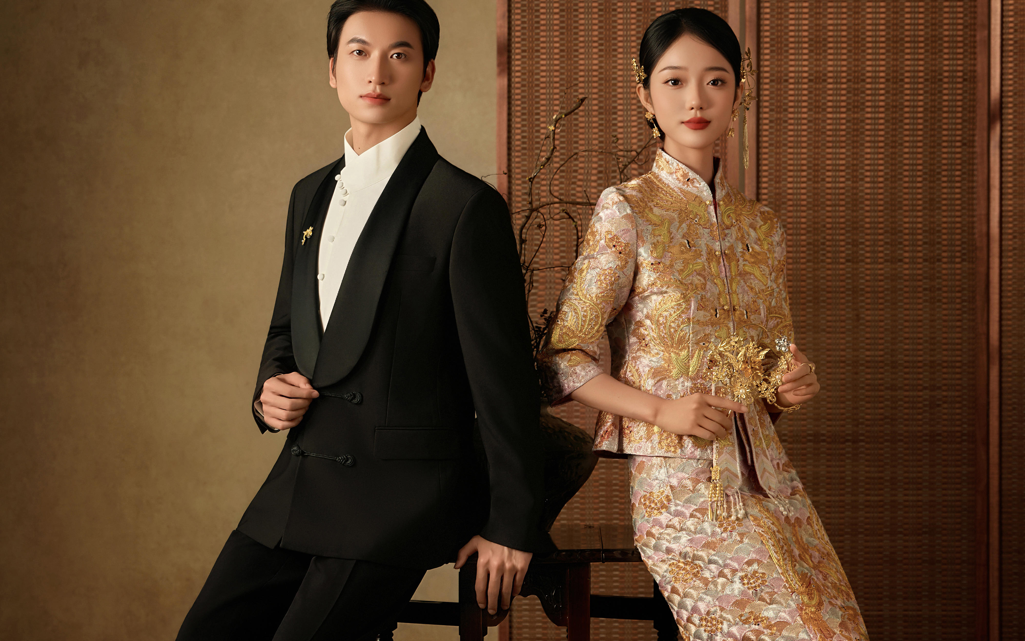 畫意高級感&領略新中式婚紗照的美