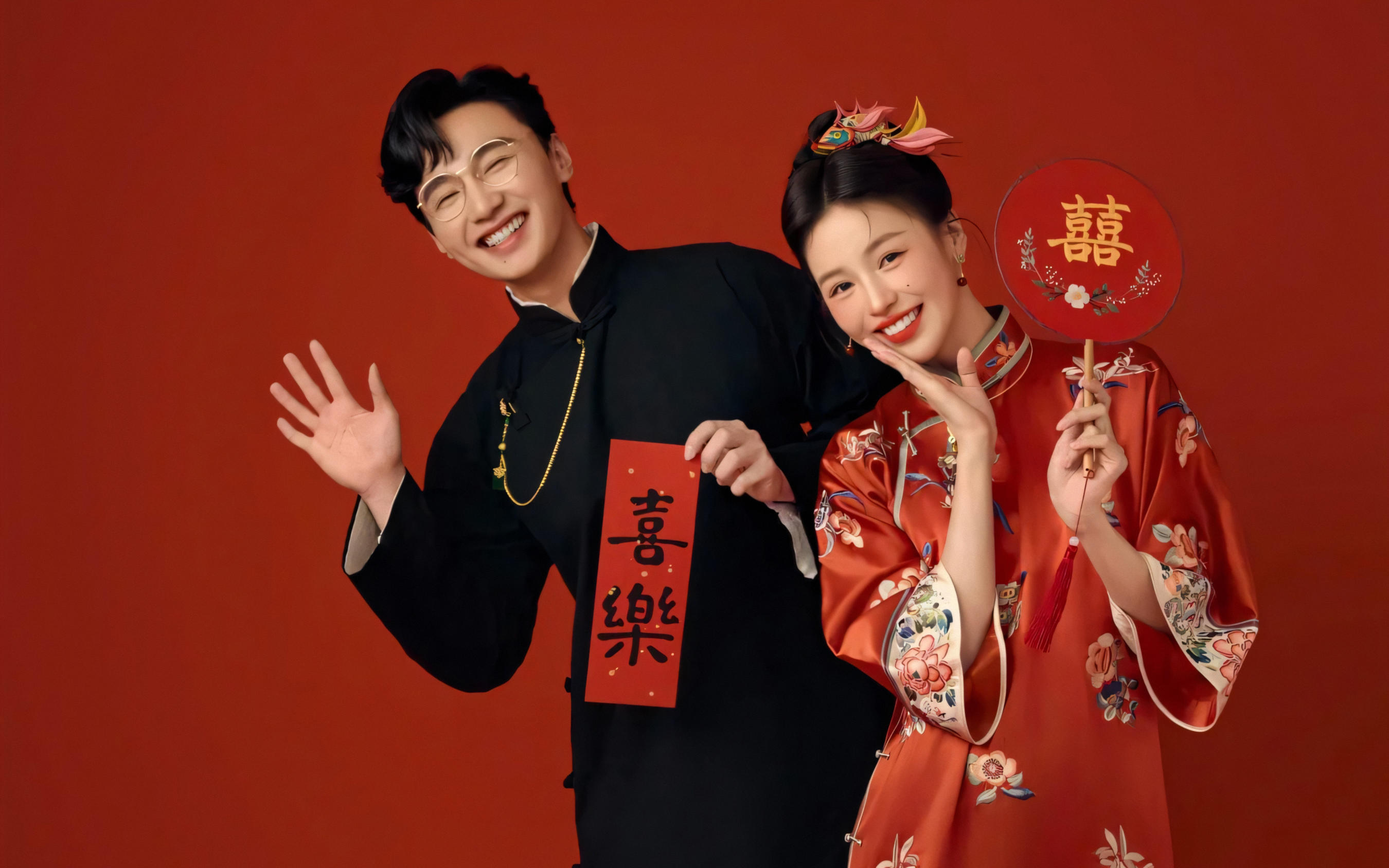 甜到掉牙的室內(nèi)極簡(jiǎn)喜嫁婚紗照??