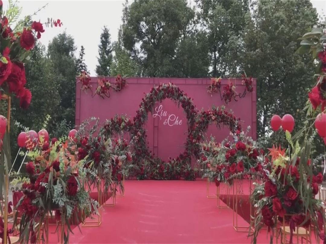 喜铺案例［家门口复古红系］