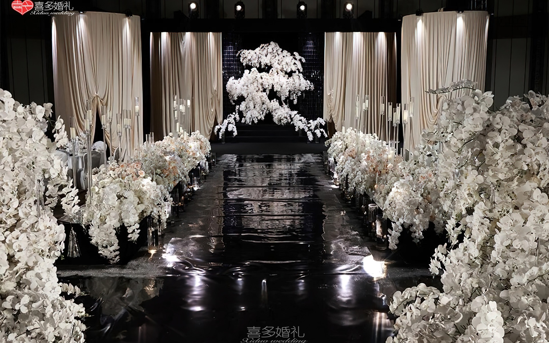 【喜多婚礼】明仁酒店咖色韩式婚礼