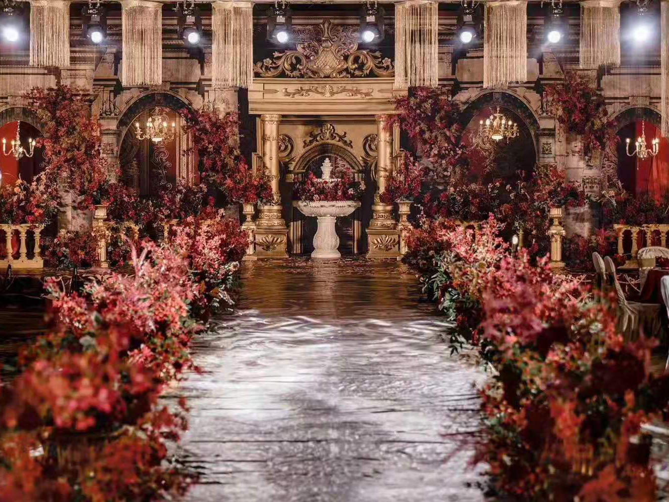 复古红金25800 好莳婚礼