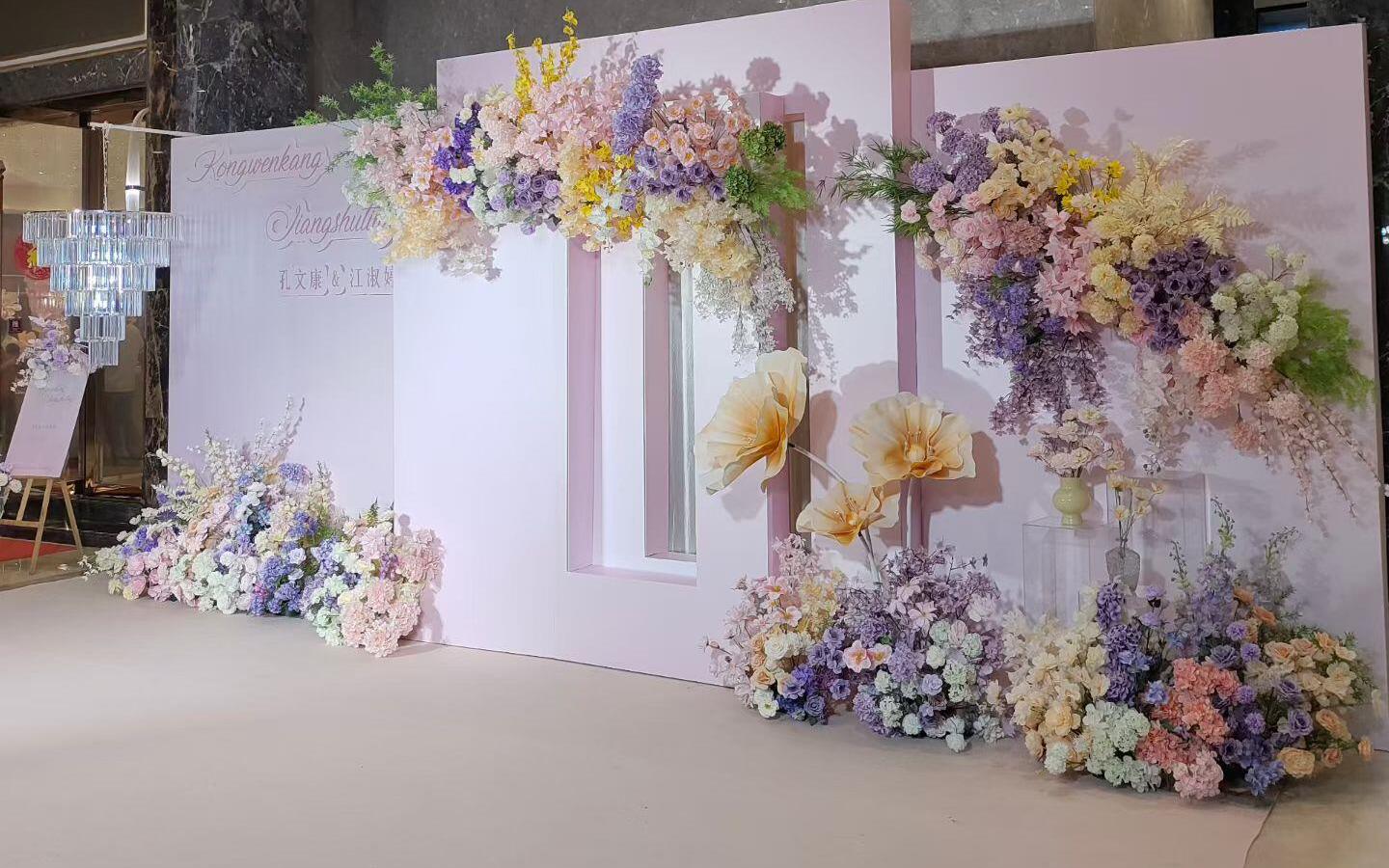 浪漫婚禮定制-粉色簡約