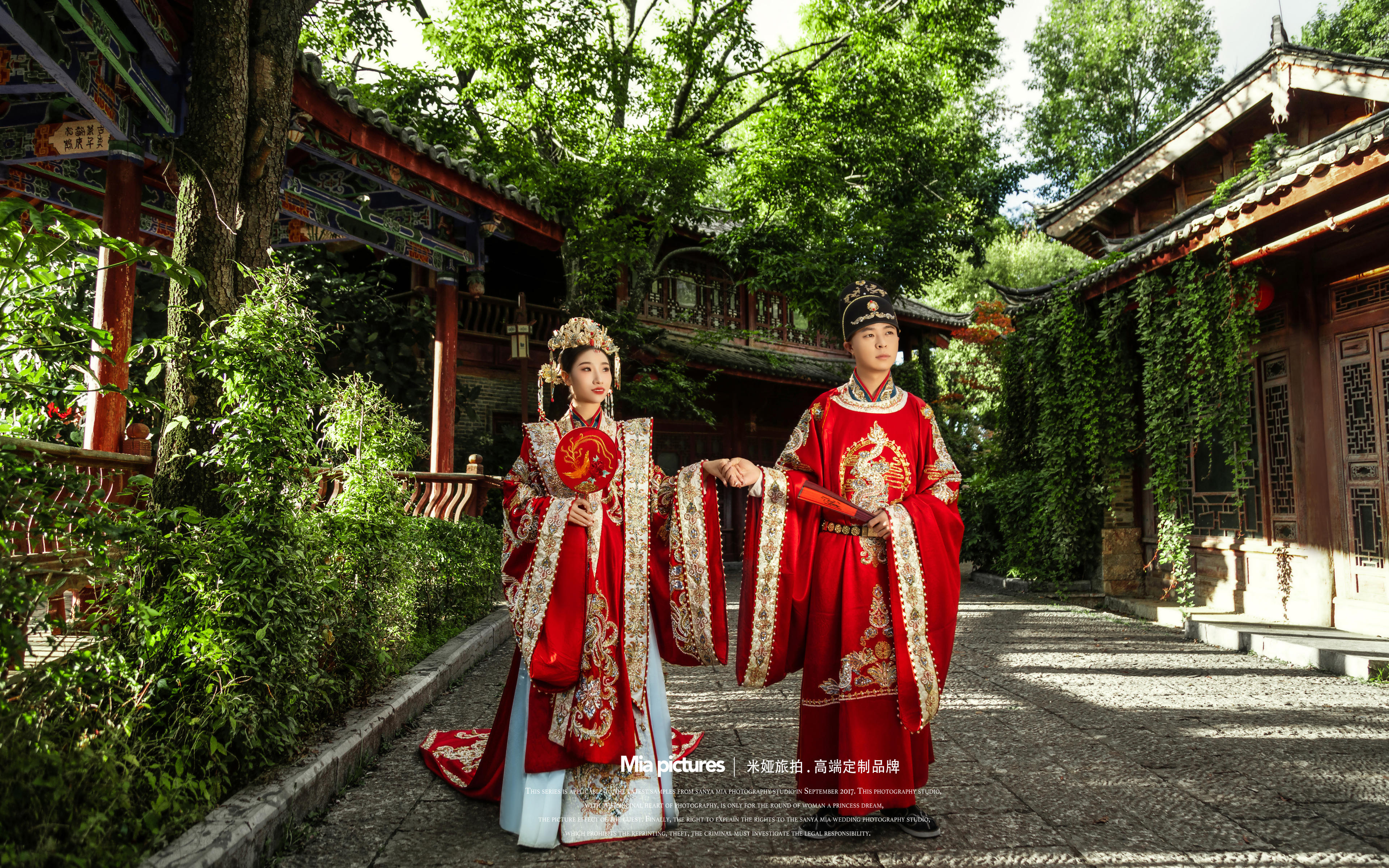 很难不爱❤️溢出屏幕的东方韵味❗️汉服婚纱照