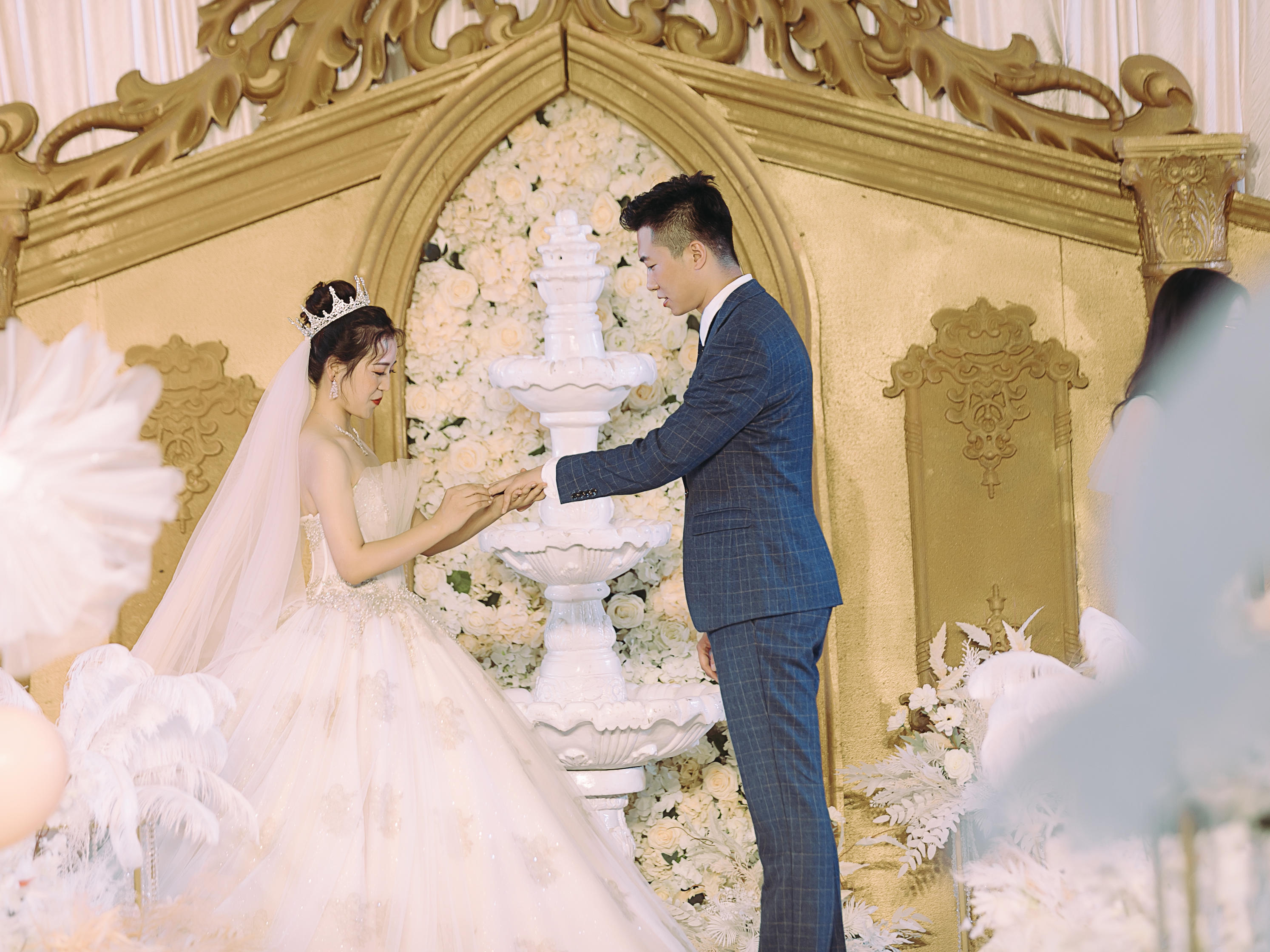 邯郸市艺都高端婚礼白香槟