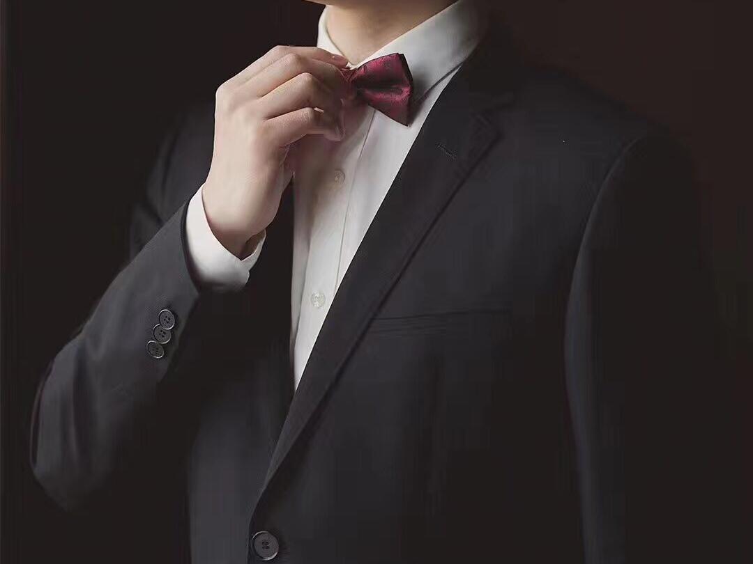 【宜昌莱定制】新郎定制西服礼服爆款基础四件套装