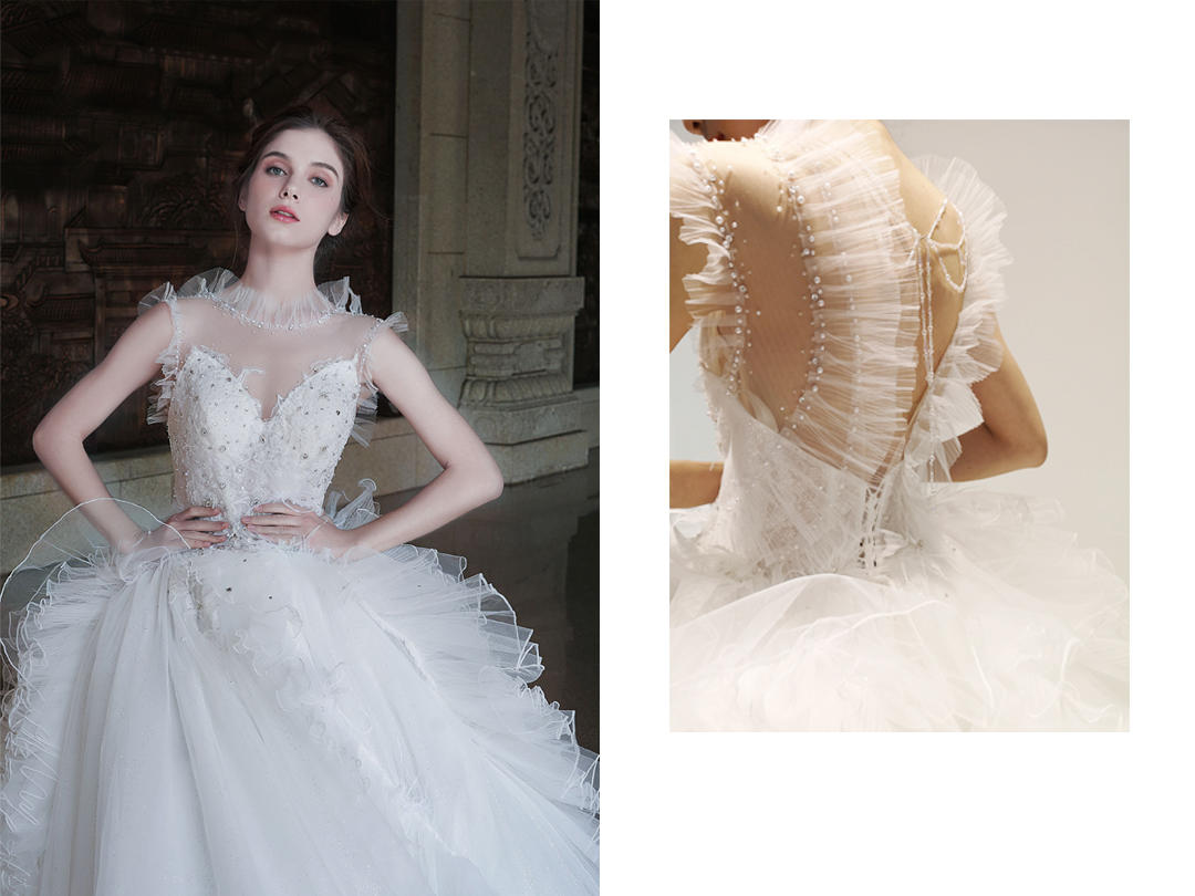 茉笙新娘丨总监档造型师全程跟妆高定套系