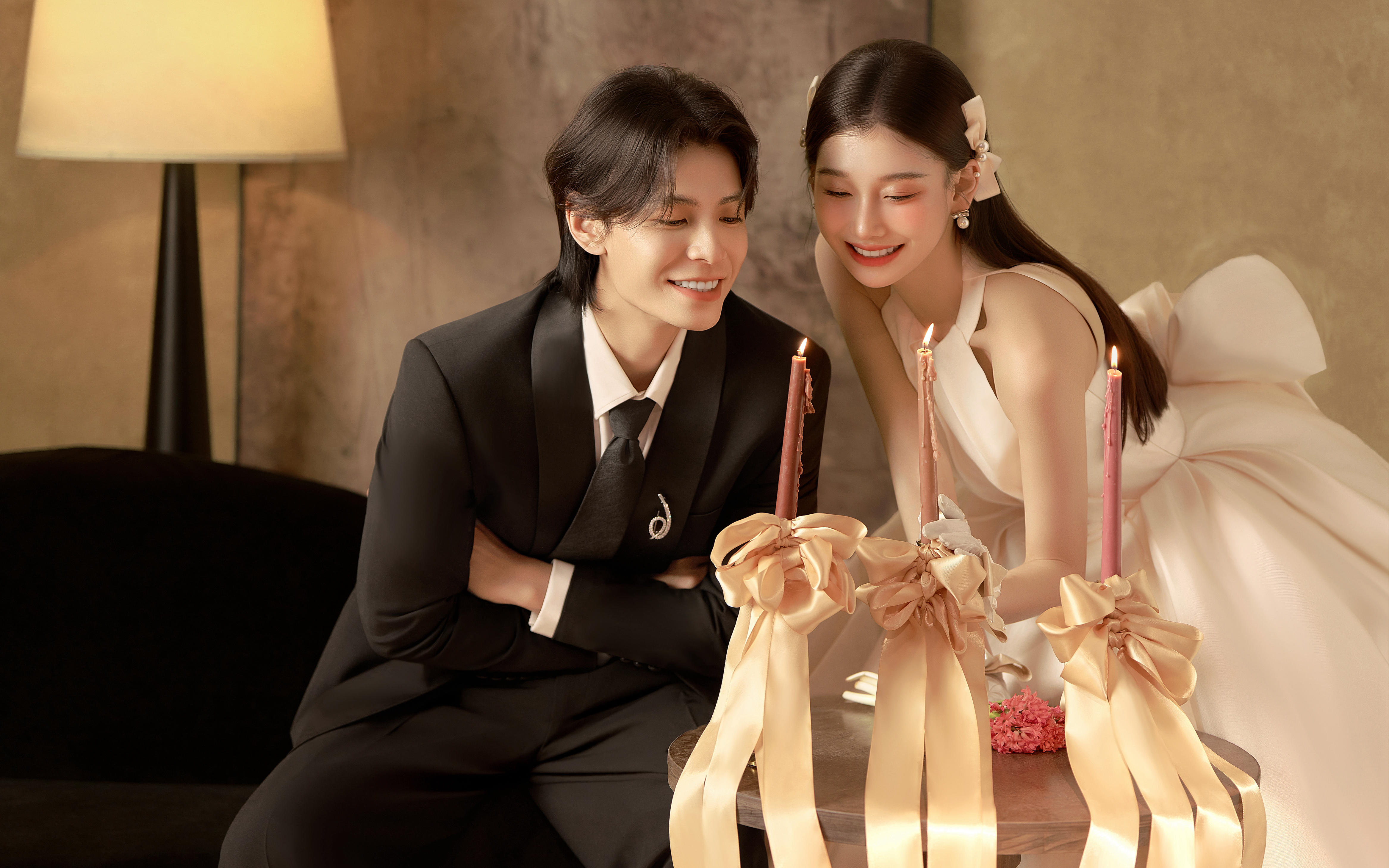 把婚纱照拍成中世纪电影✨每一帧都像油画