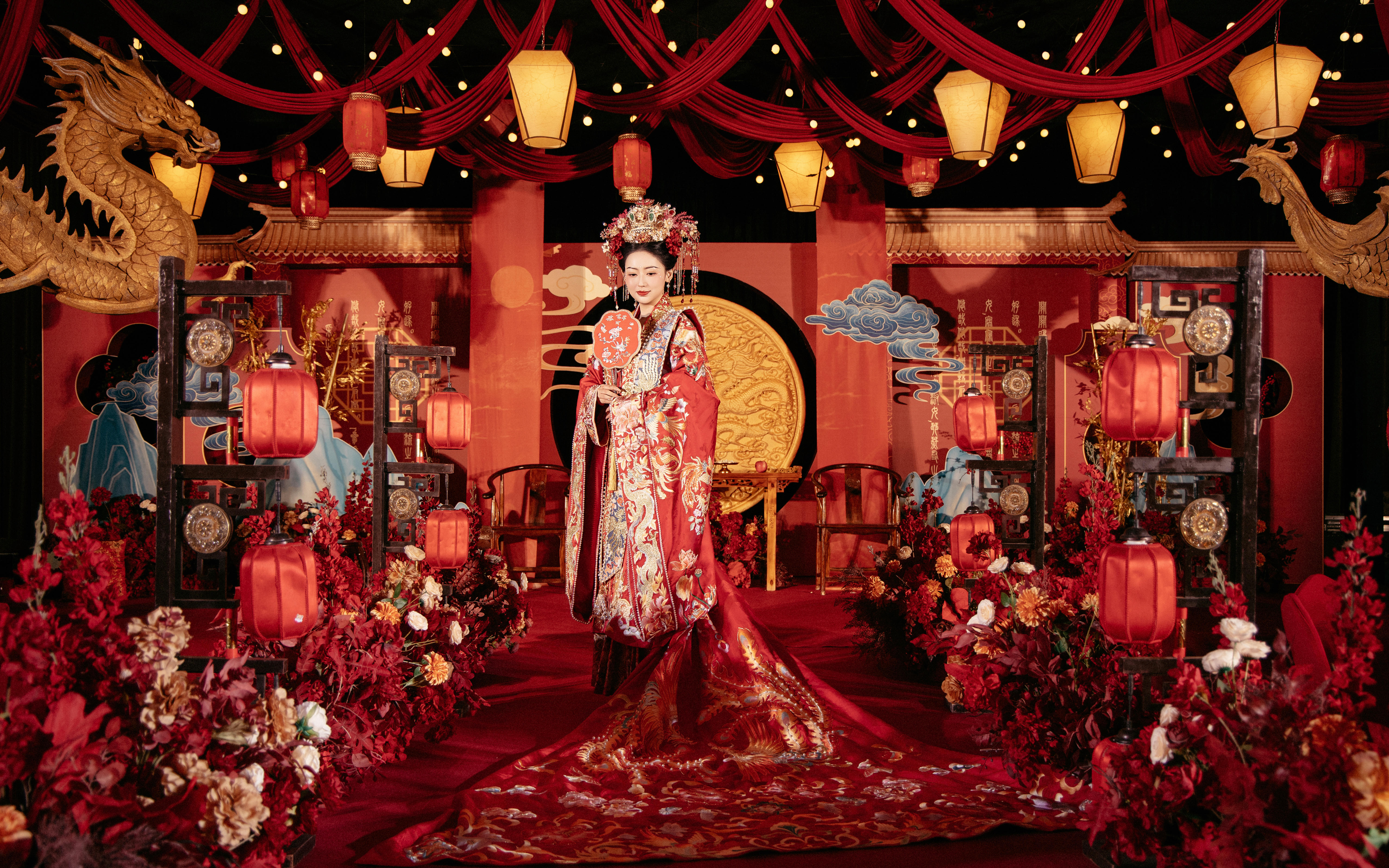 中式婚禮典雅莊重，儀式感滿滿